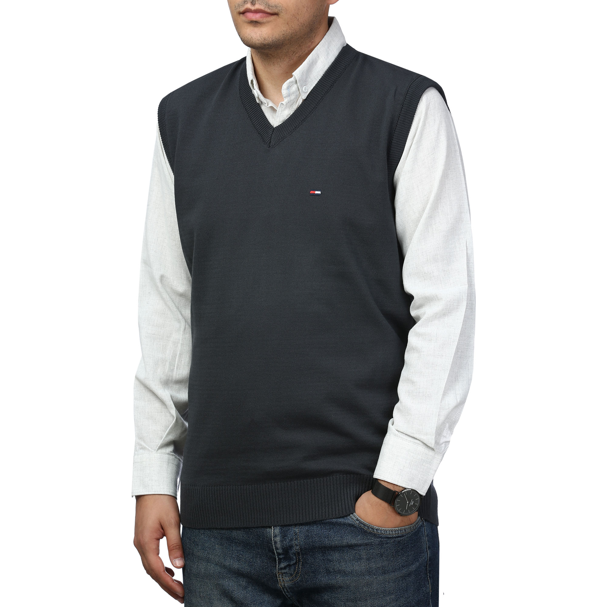 پلیور بافت ژیله مردانه مدل 6691552