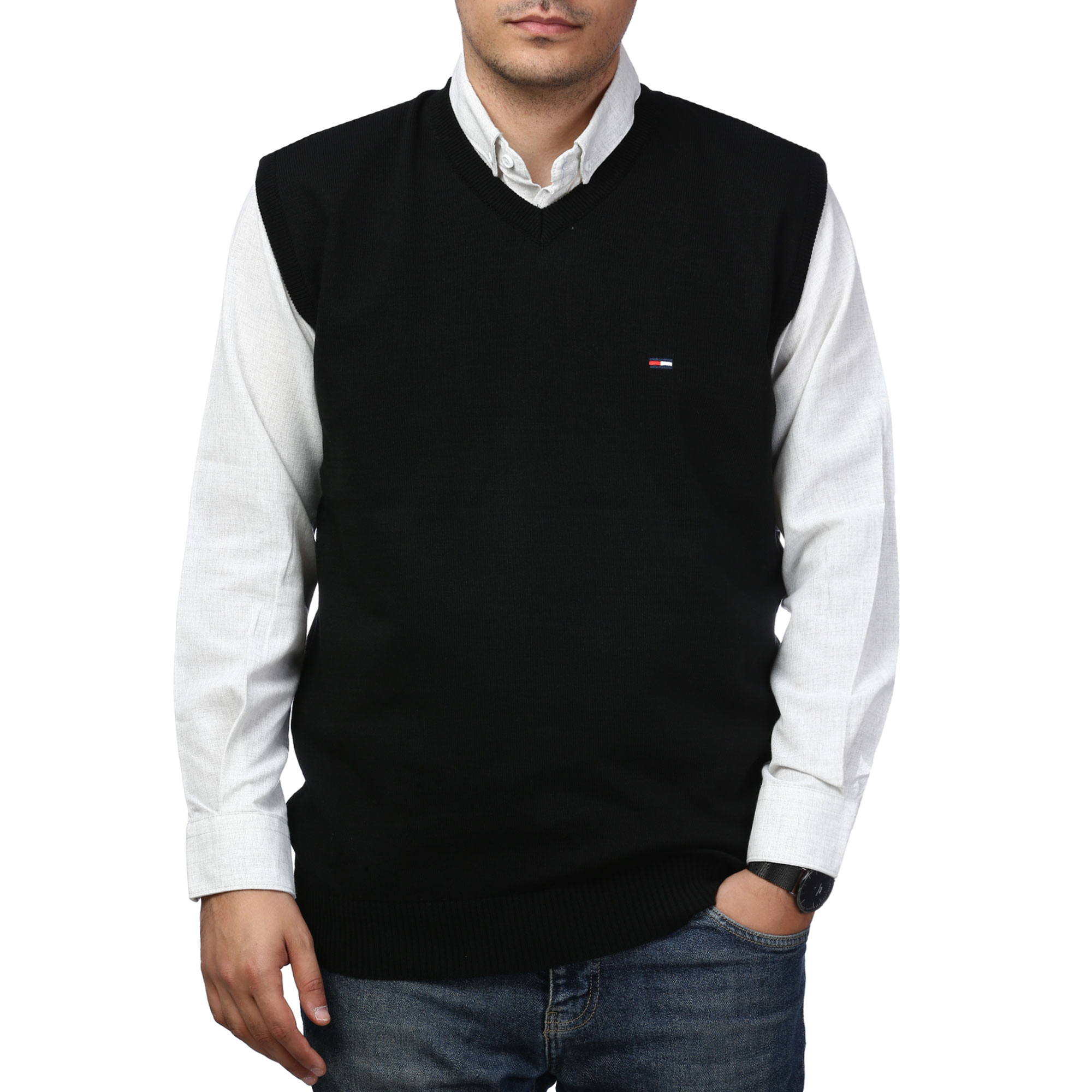 پلیور بافت ژیله مردانه مدل 6691558