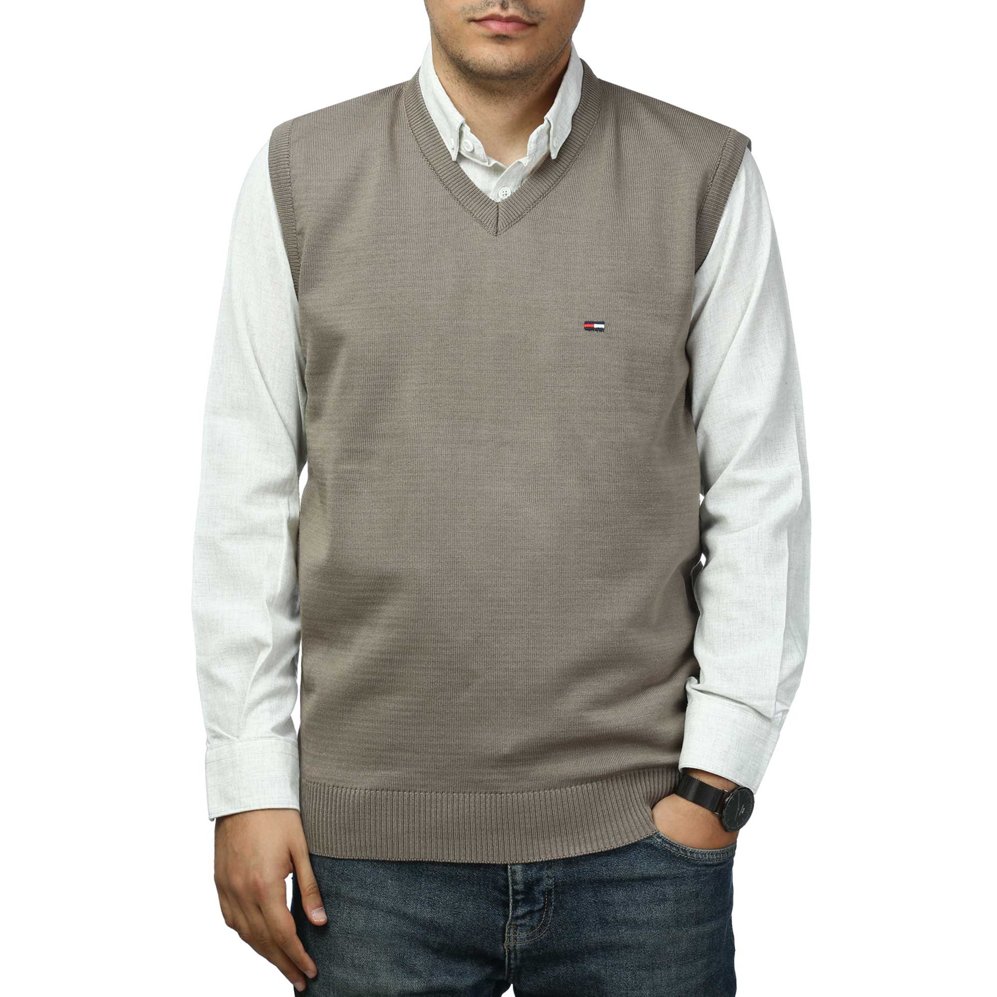 پلیور بافت ژیله مردانه مدل 6691554