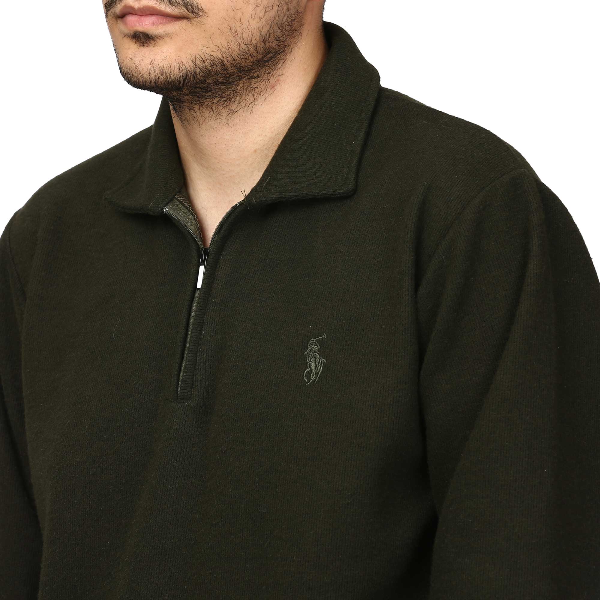 پلیور سلانیک نیم زیپ مردانه مدل 619152