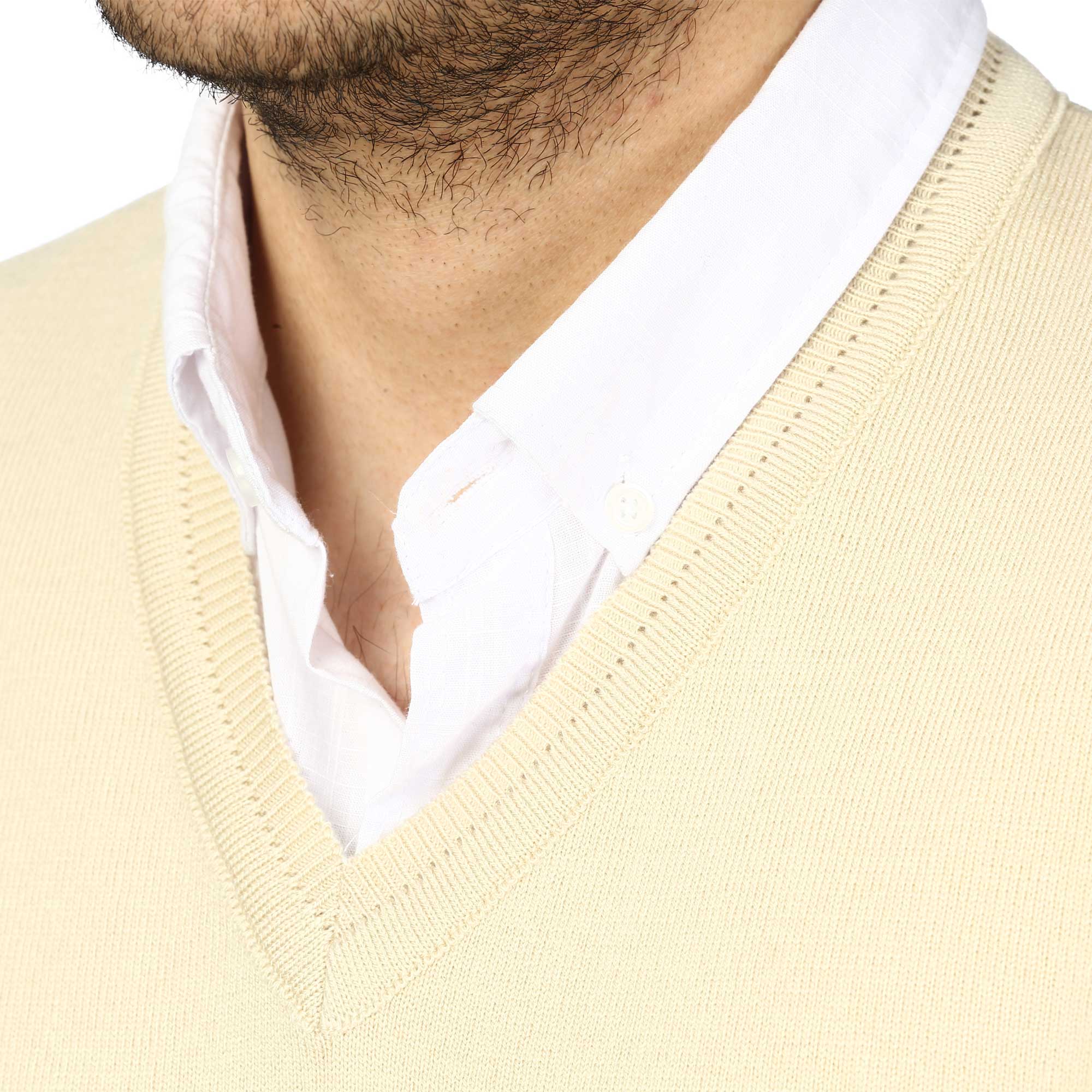 پلیور بافت یقه هفت مردانه ماراتن مدل 1769856