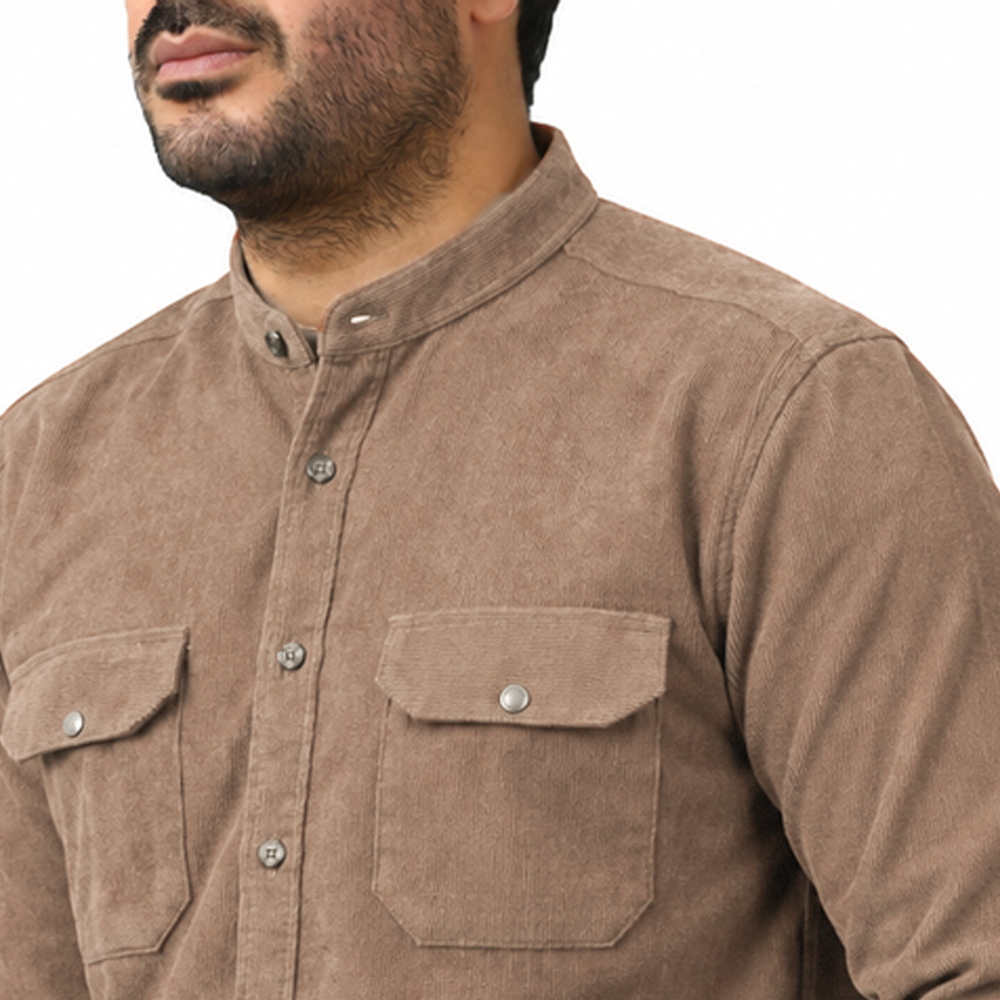 پیراهن یقه دیپلمات کبریتی مردانه برند مد 610938