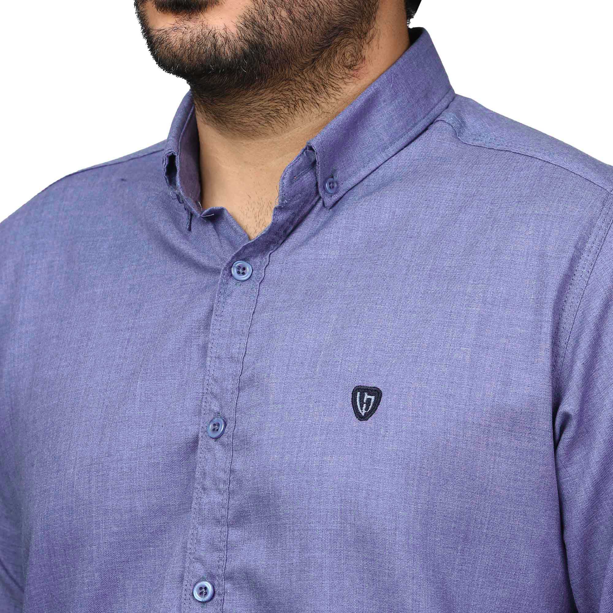 پیراهن آستین بلند ساده مردانه مدل 61029158