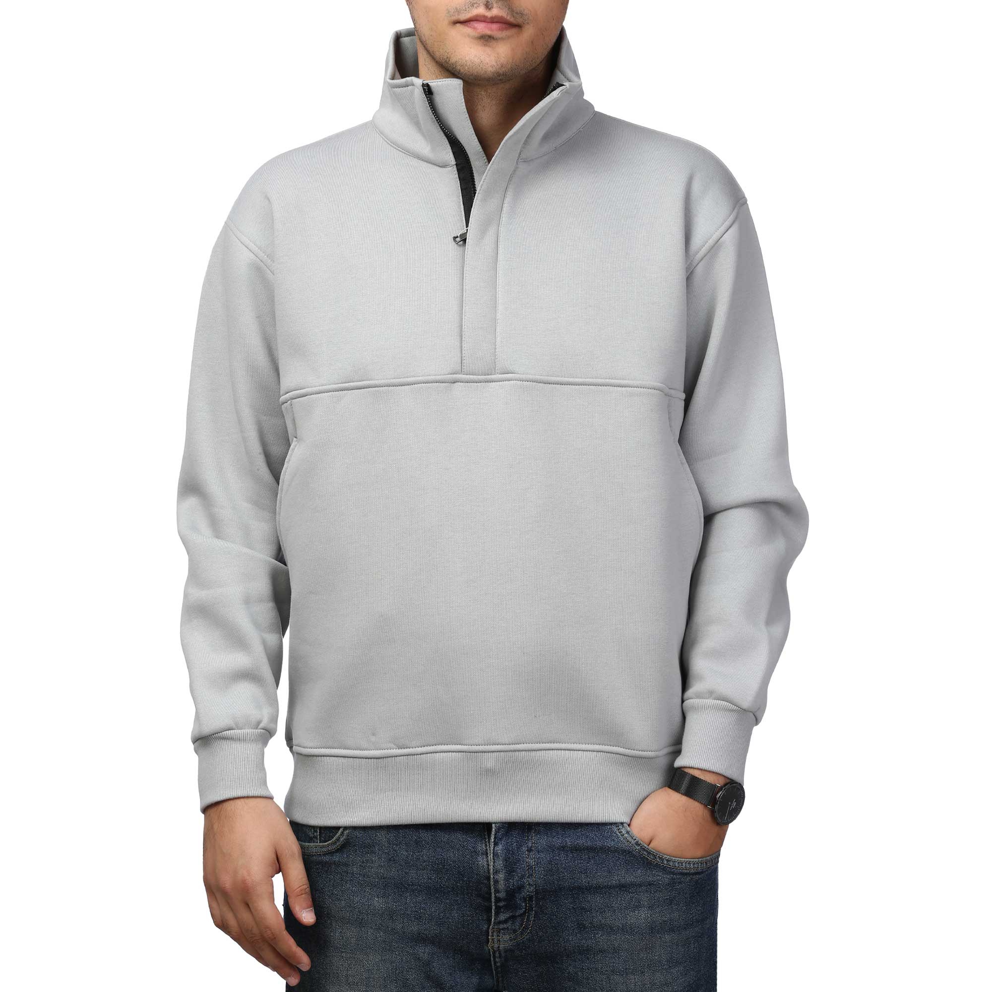 پلیور دورس نیم زیپ مخفی مردانه آرشید مدل 519659