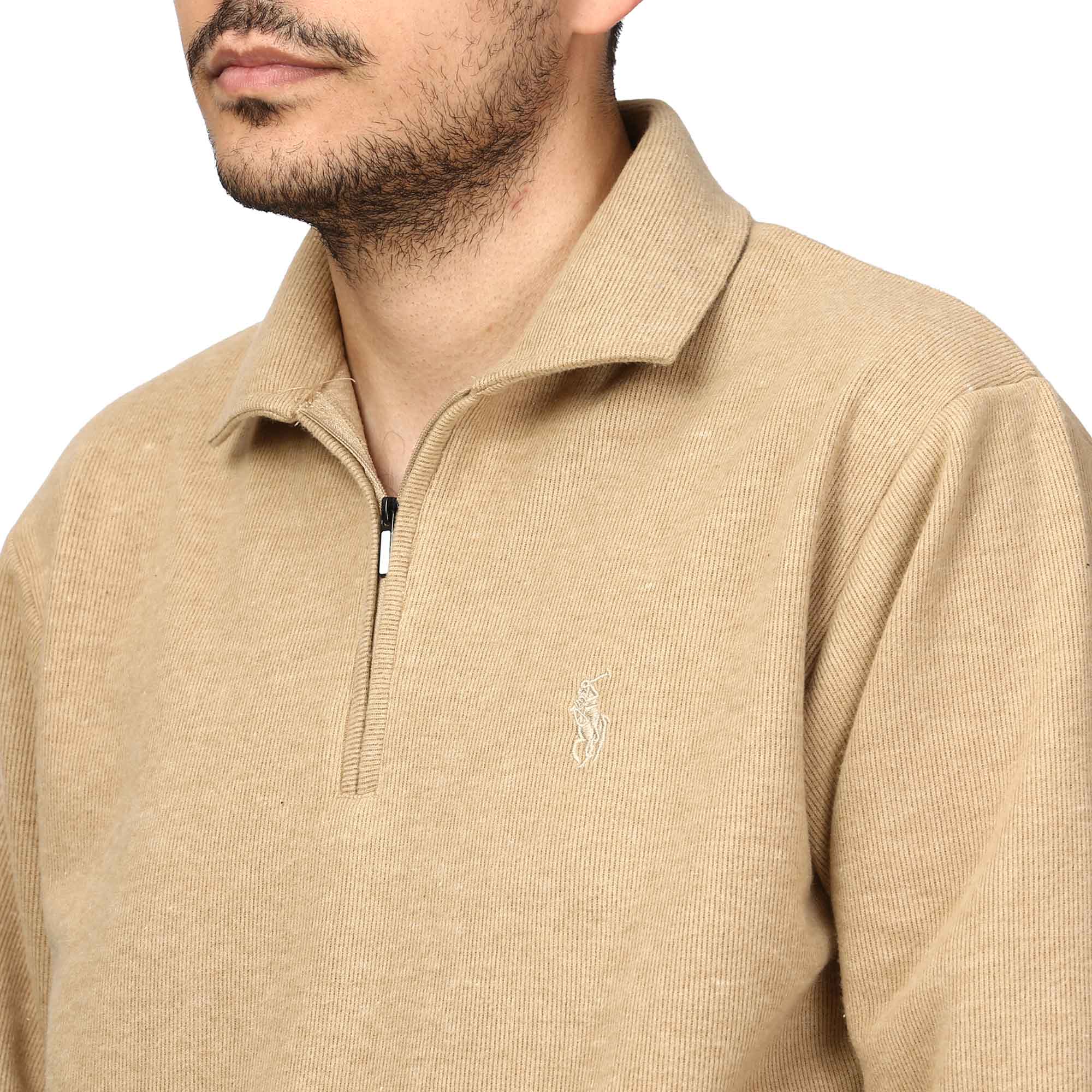 پلیور سلانیک نیم زیپ مردانه مدل 619153