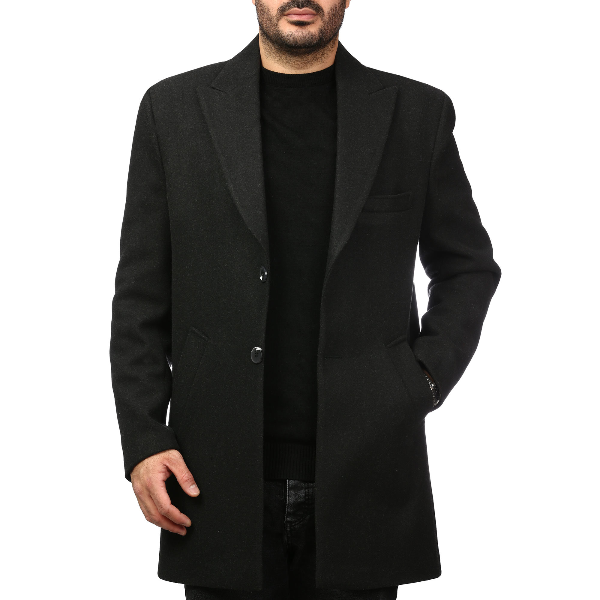 پالتو فوتر کوتاه مردانه مدل 61661