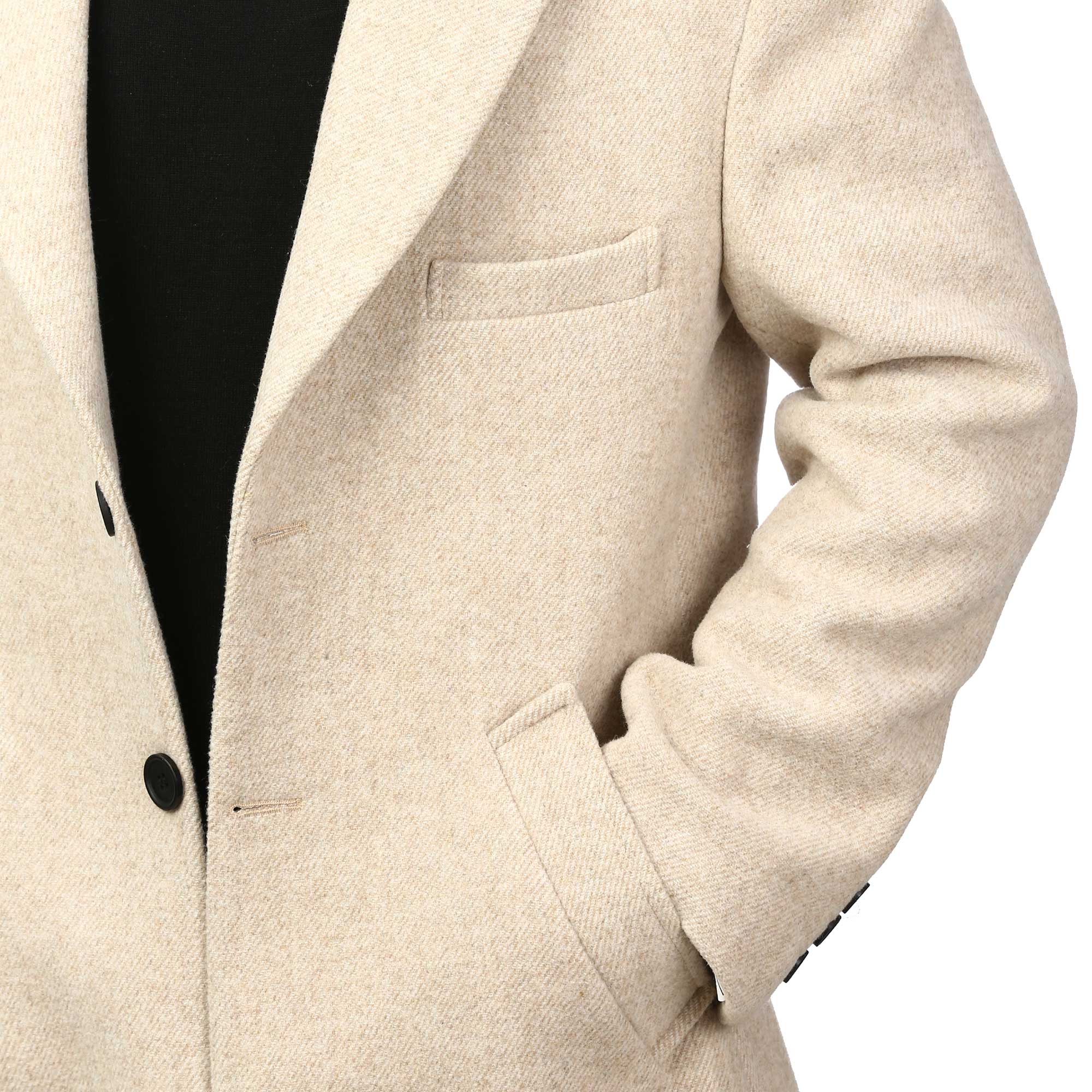 پالتو فوتر بلند مردانه مدل 61666