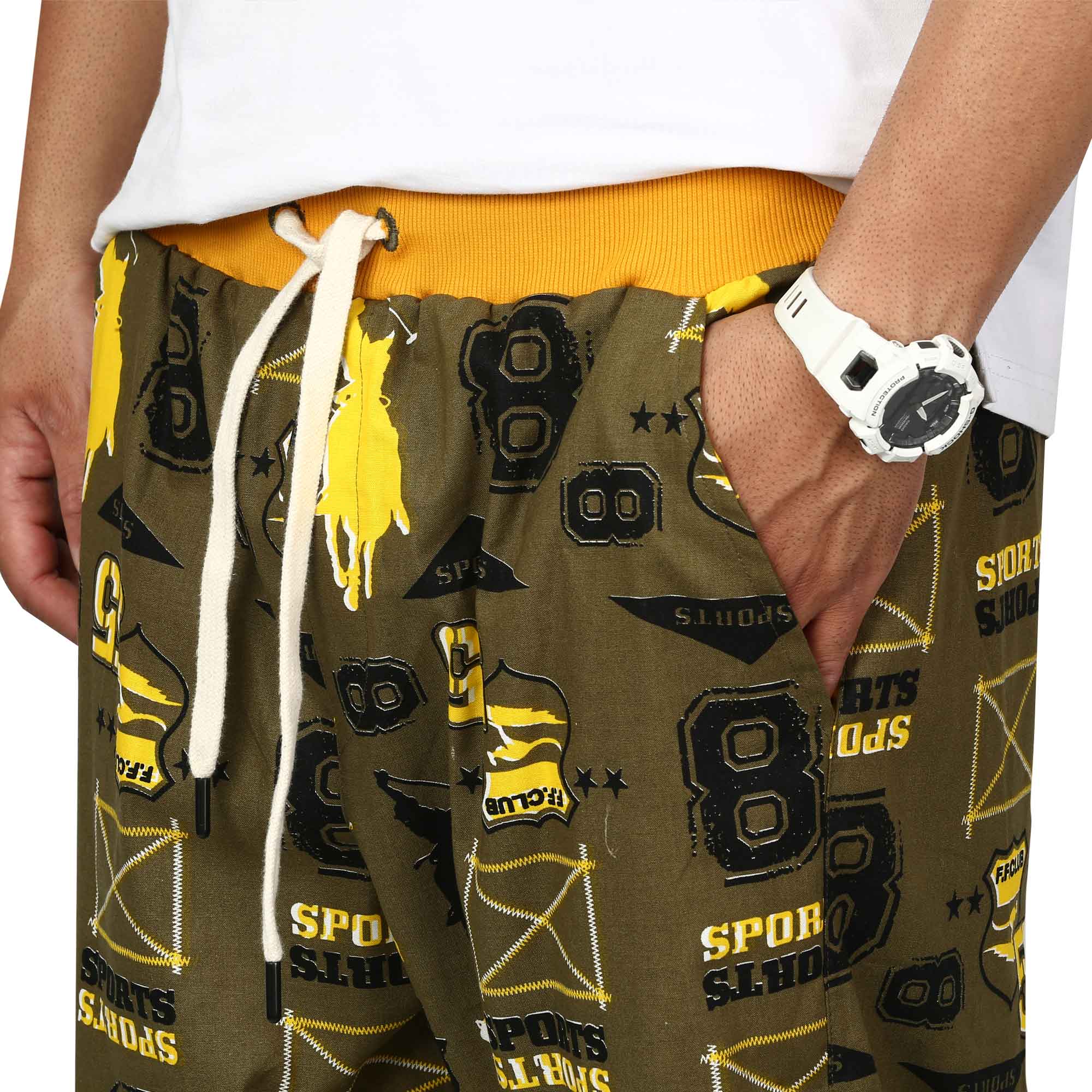 شلوارک طرح دار مردانه تن کوک مدل 171262