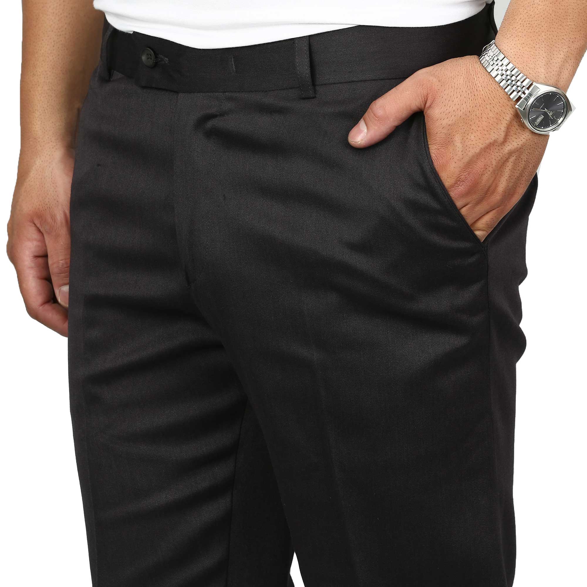 شلوار پارچه‌ای راسته مردانه آریا مدل 3761891