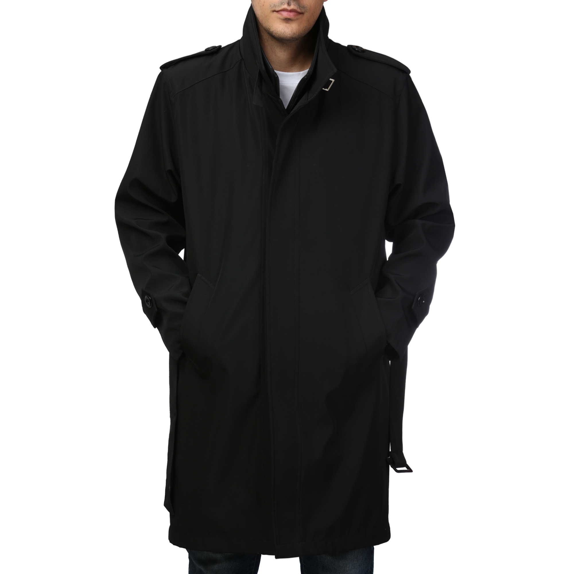 بارانی بلند جلیقه دار مردانه مدل 65761