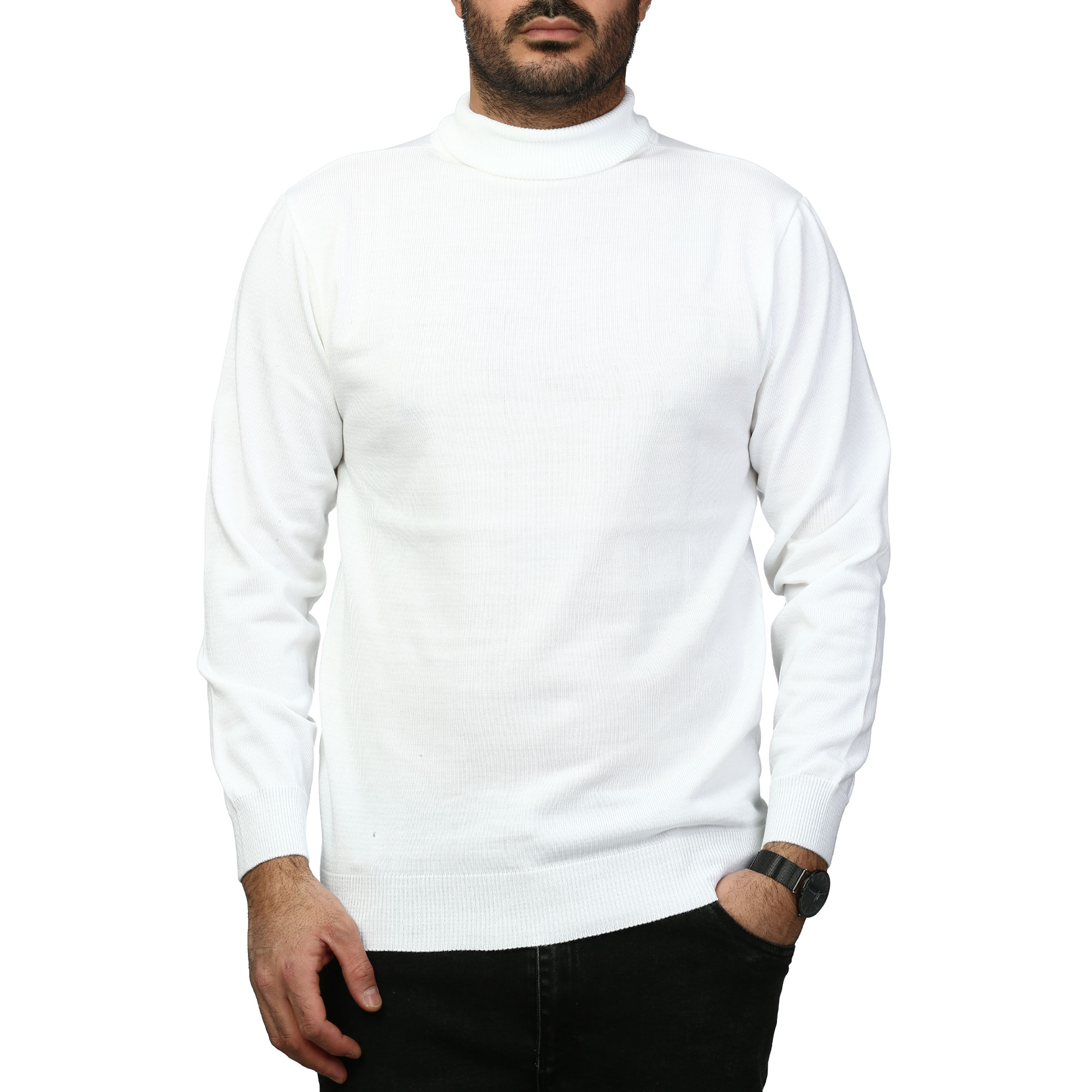 پلیور بافت یقه اسکی ماراتن مدل 17898512