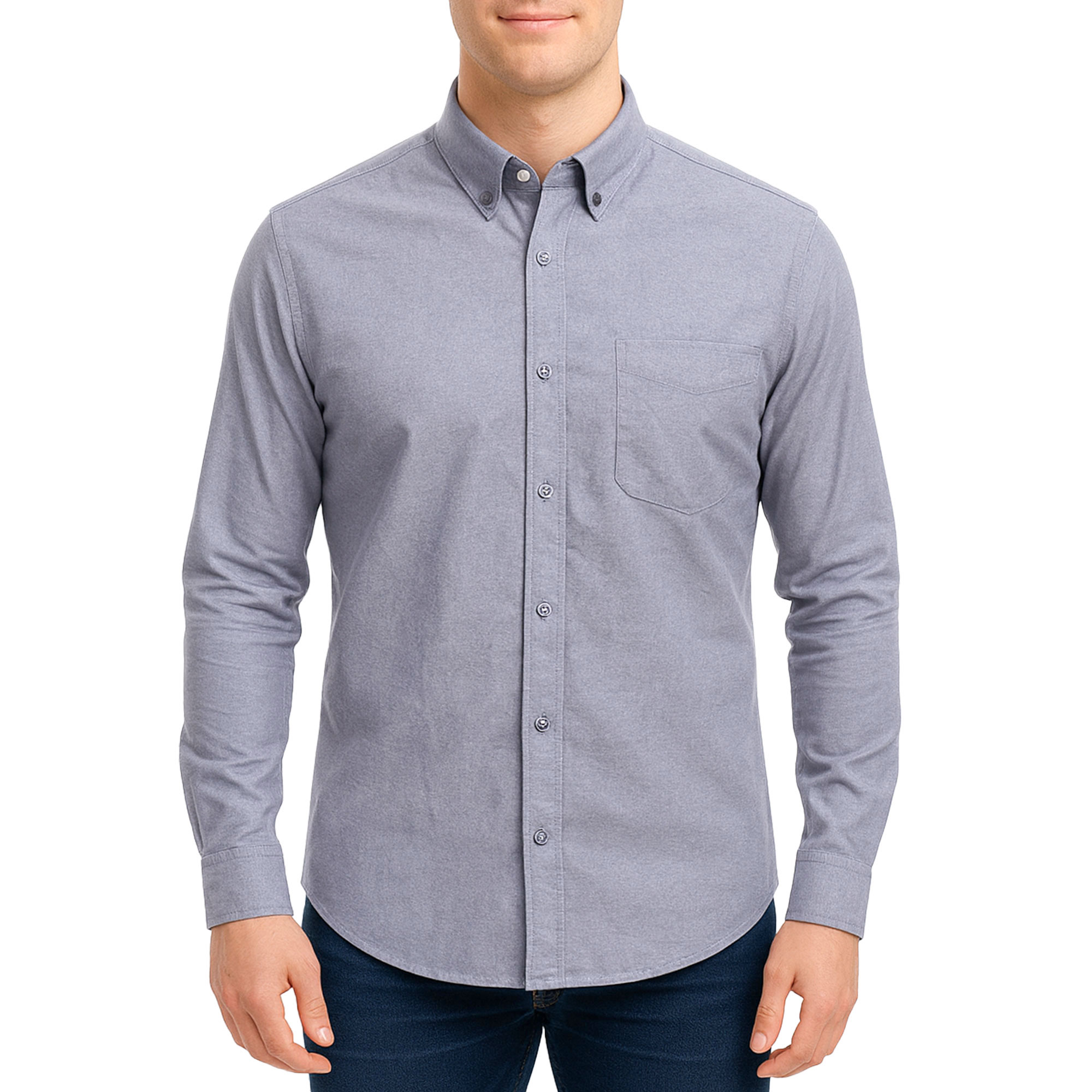 پیراهن آستین بلند ساده مردانه برندمد مدل 1420299