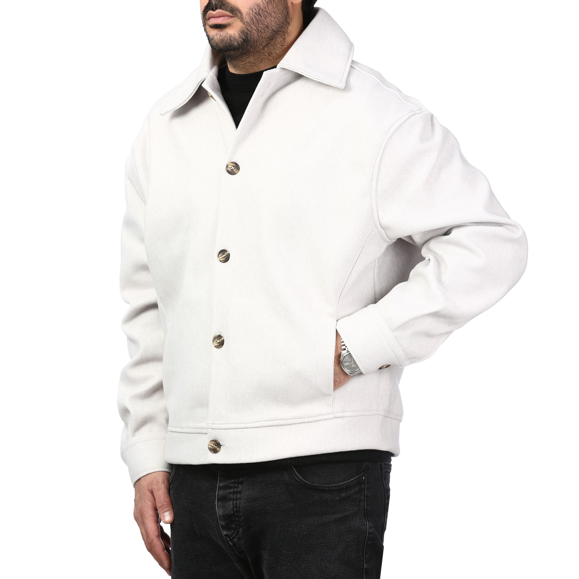 کت فوتر باکسی مردانه مدل 62662