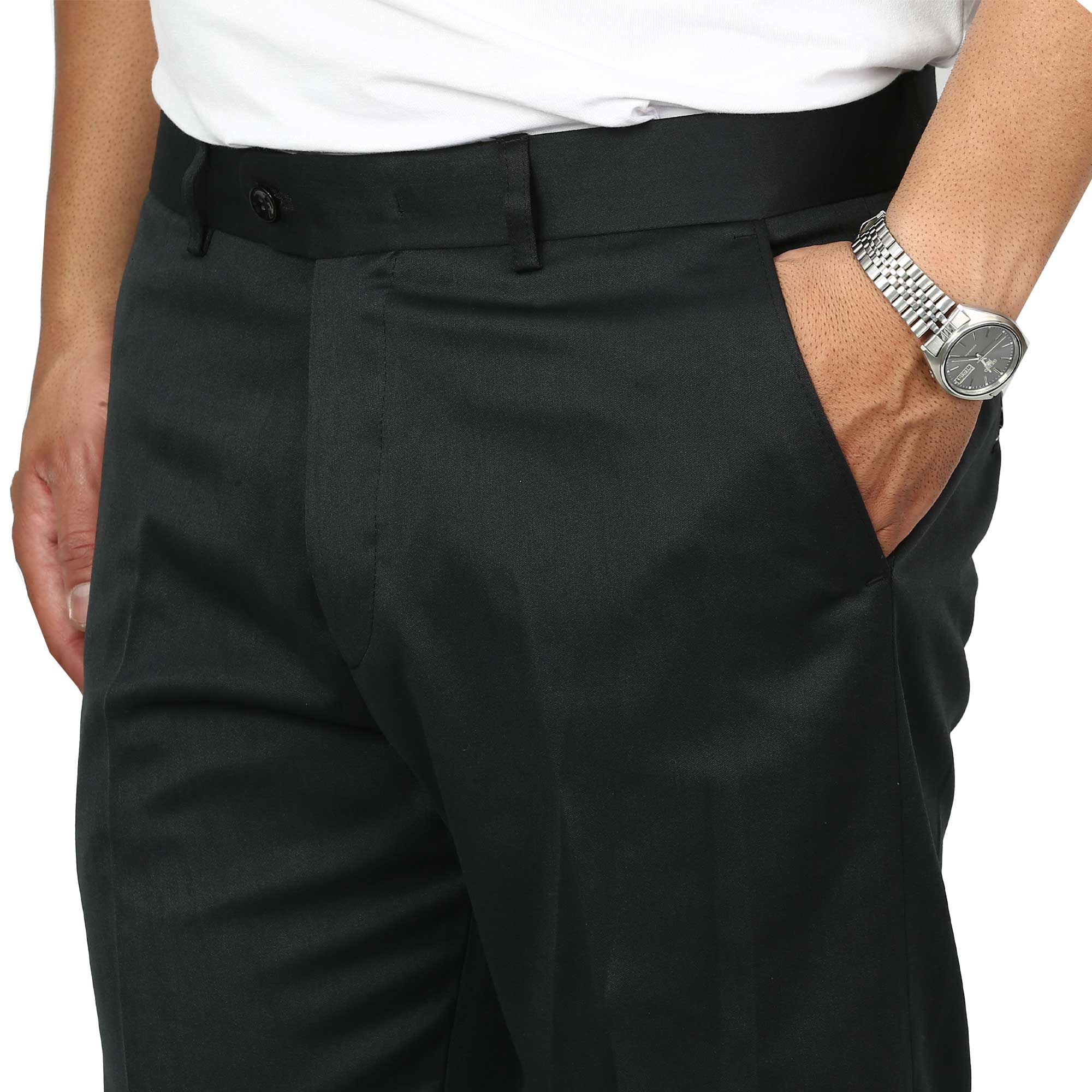 شلوار پارچه‌ای راسته مردانه آریا مدل 3761895