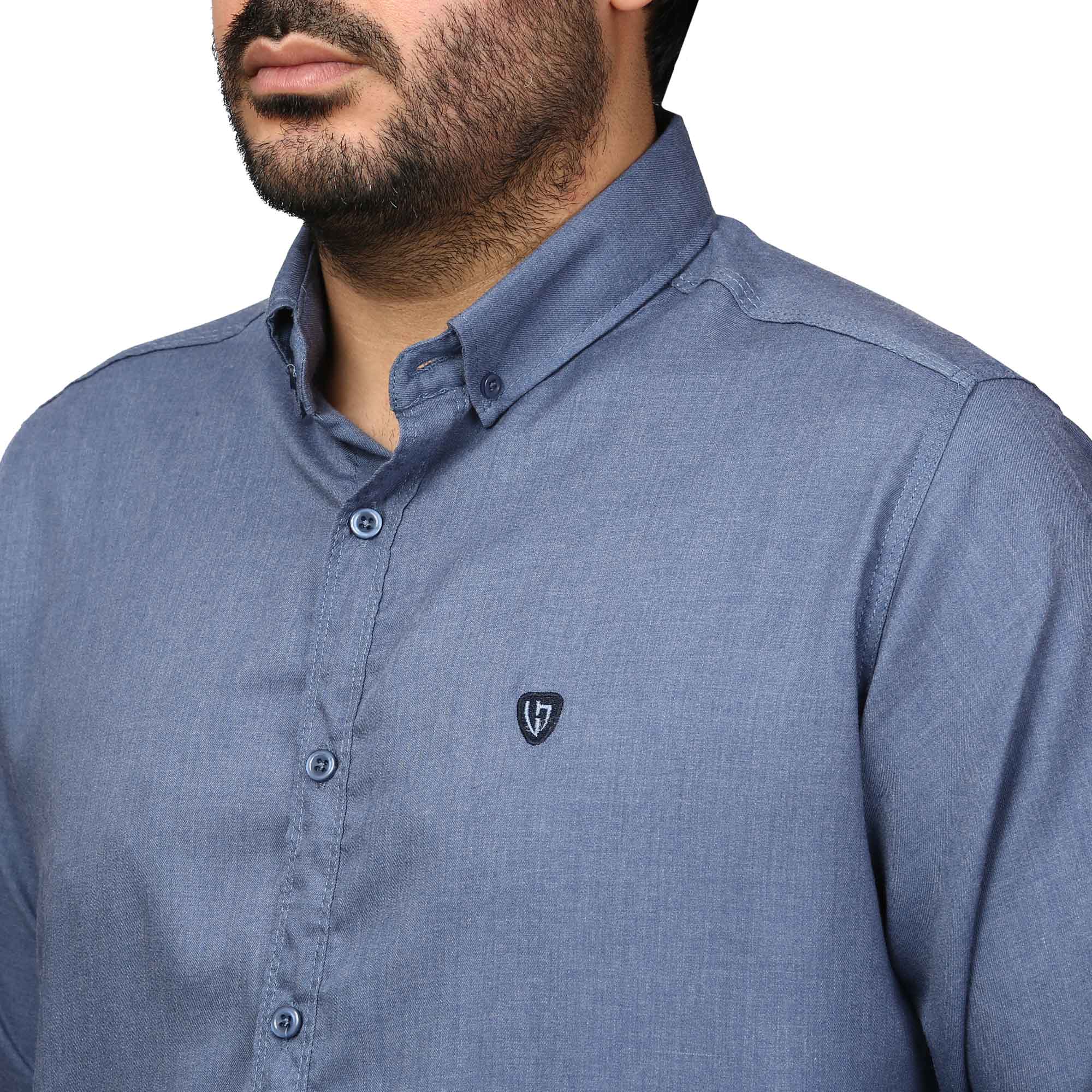 پیراهن آستین بلند ساده مردانه مدل 61029154