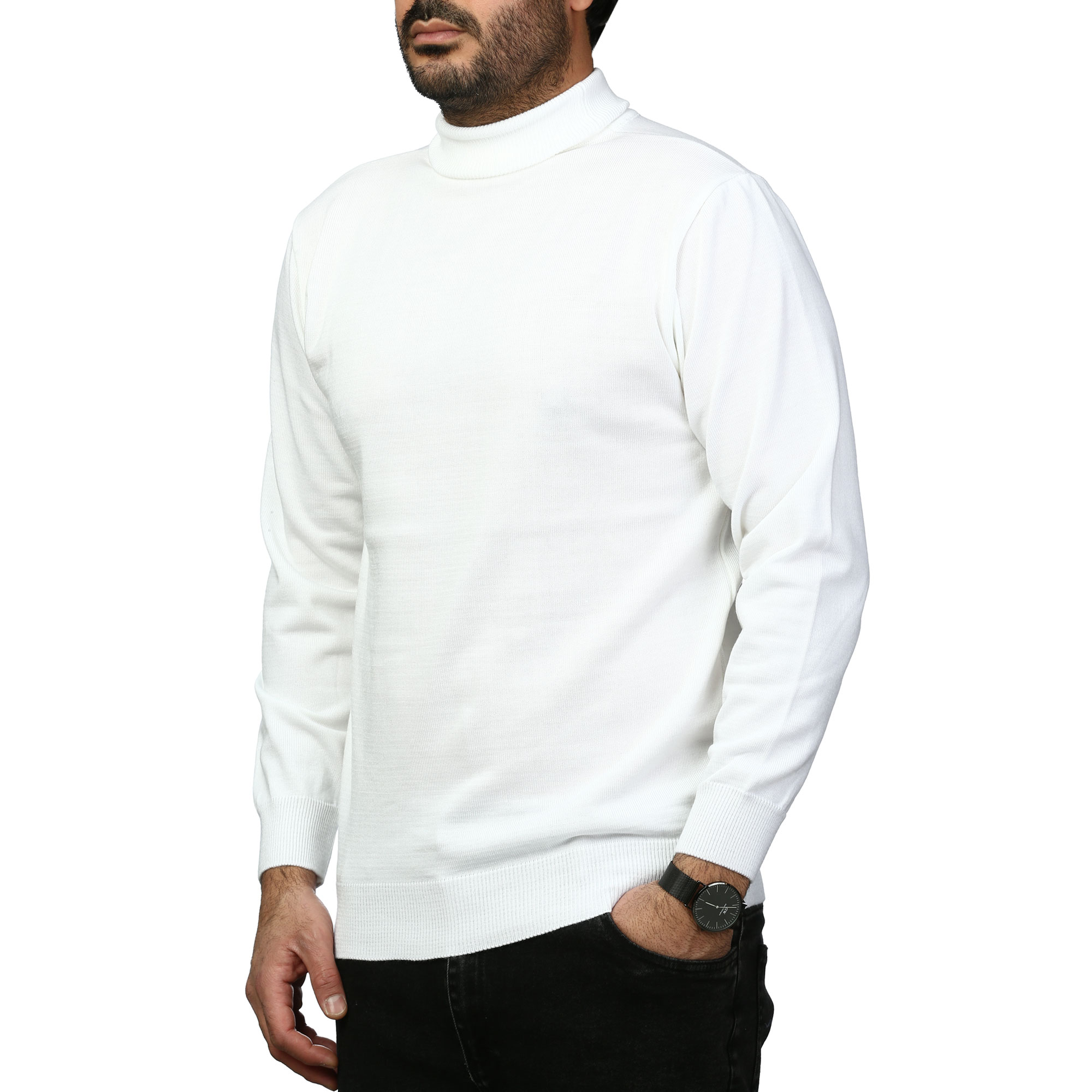 پلیور بافت یقه اسکی ماراتن مدل 17898512