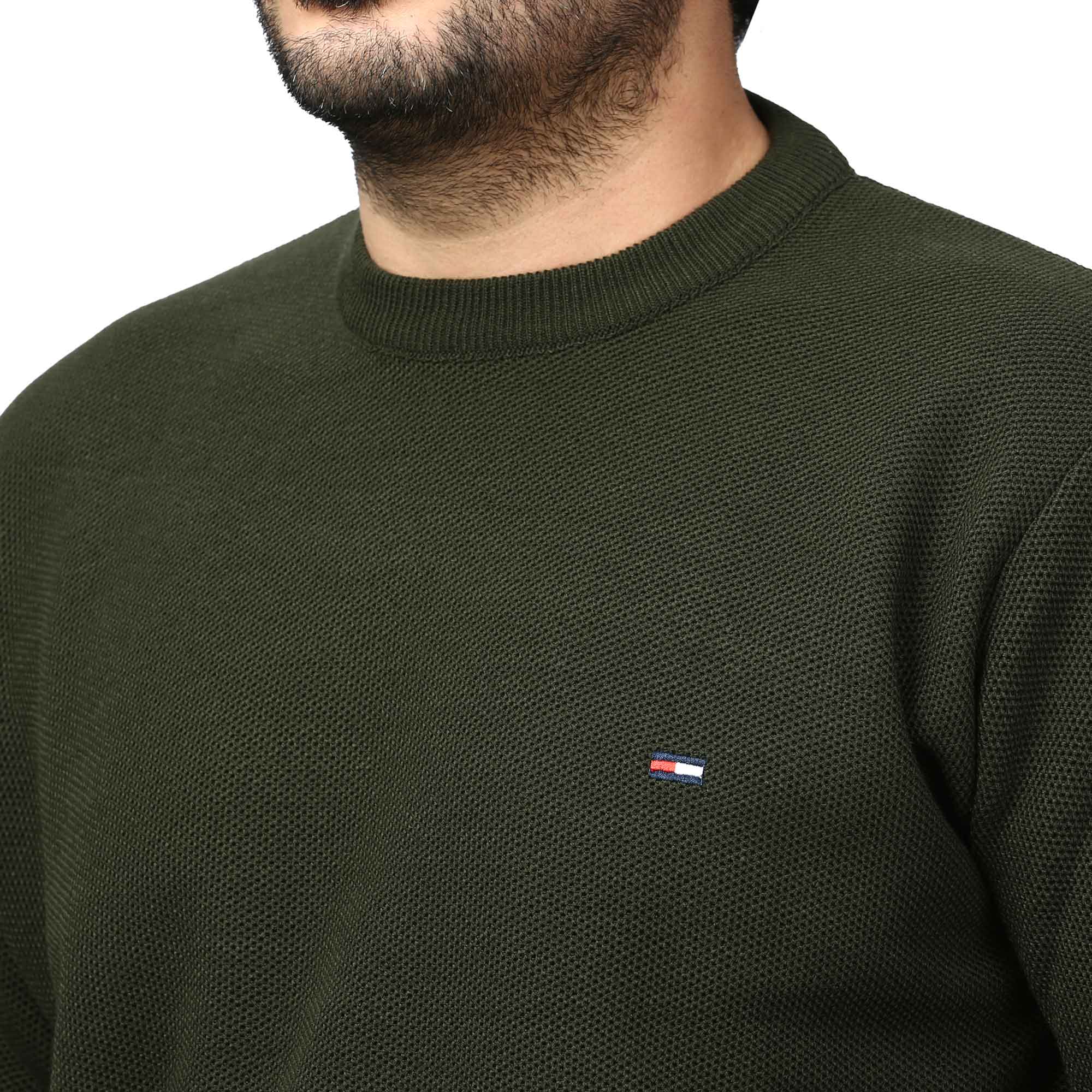 پلیور بافت فندقی مردانه مدل 6598510