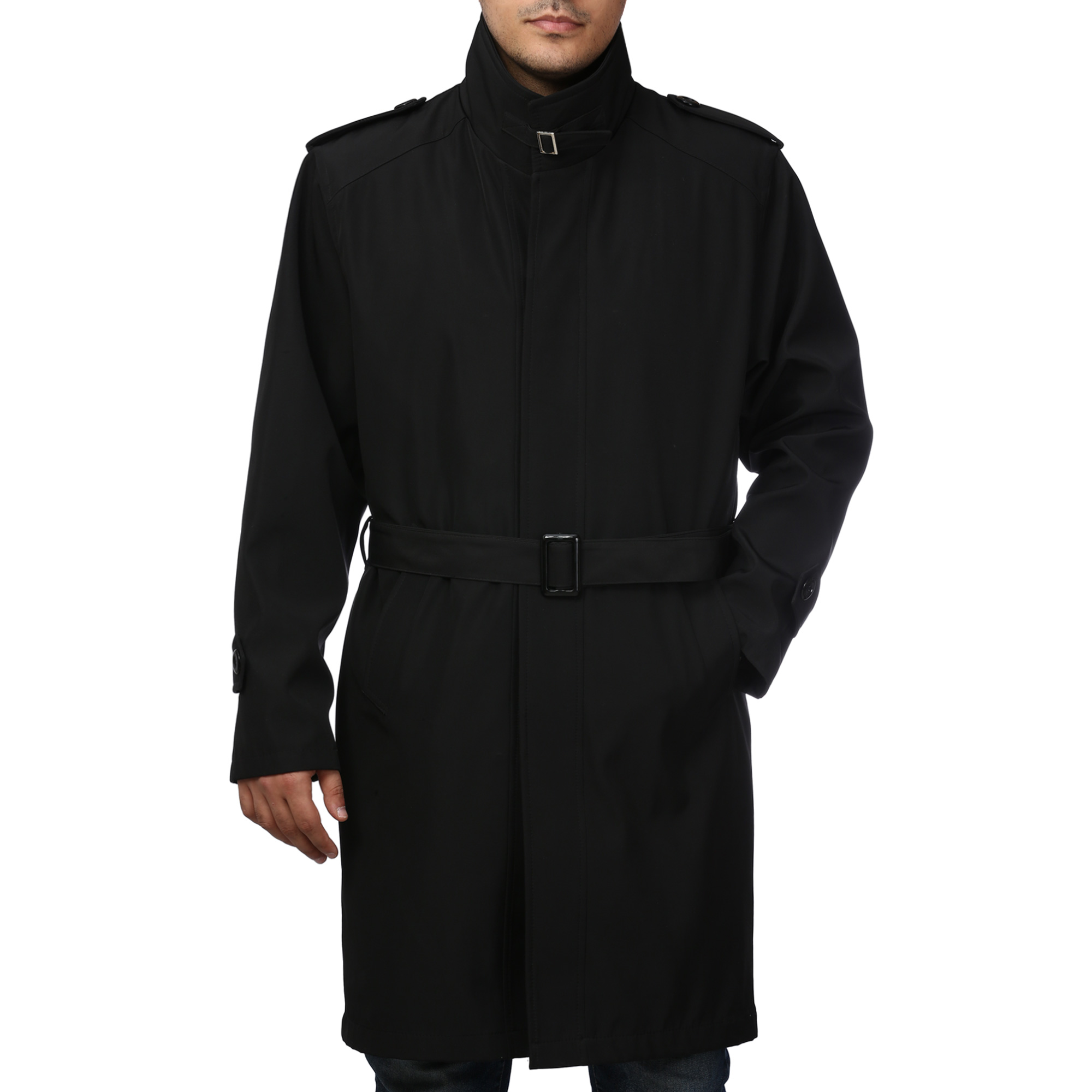 بارانی بلند جلیقه دار مردانه مدل 65761