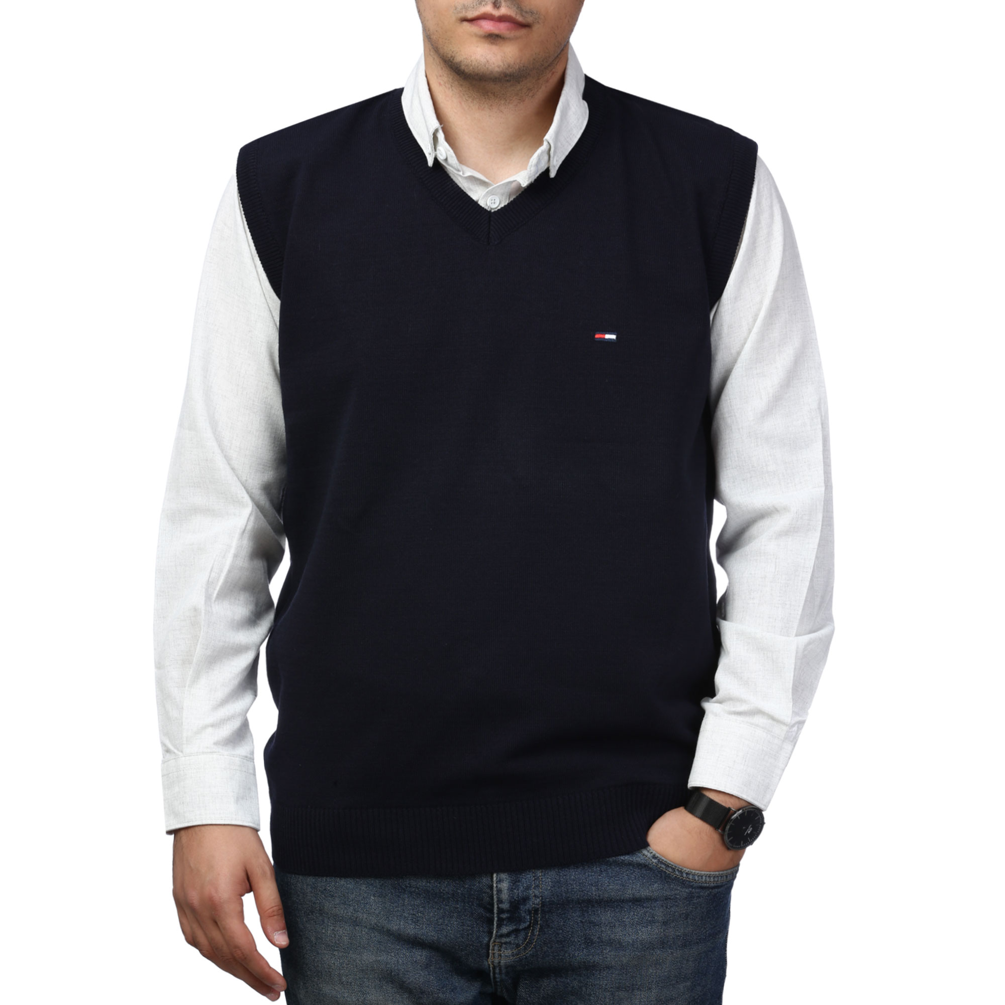 پلیور بافت ژیله مردانه مدل 6691556