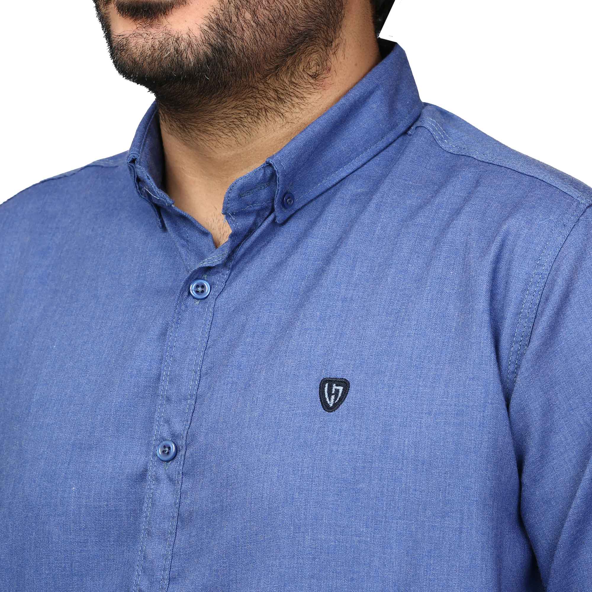 پیراهن آستین بلند ساده مردانه مدل 61029150