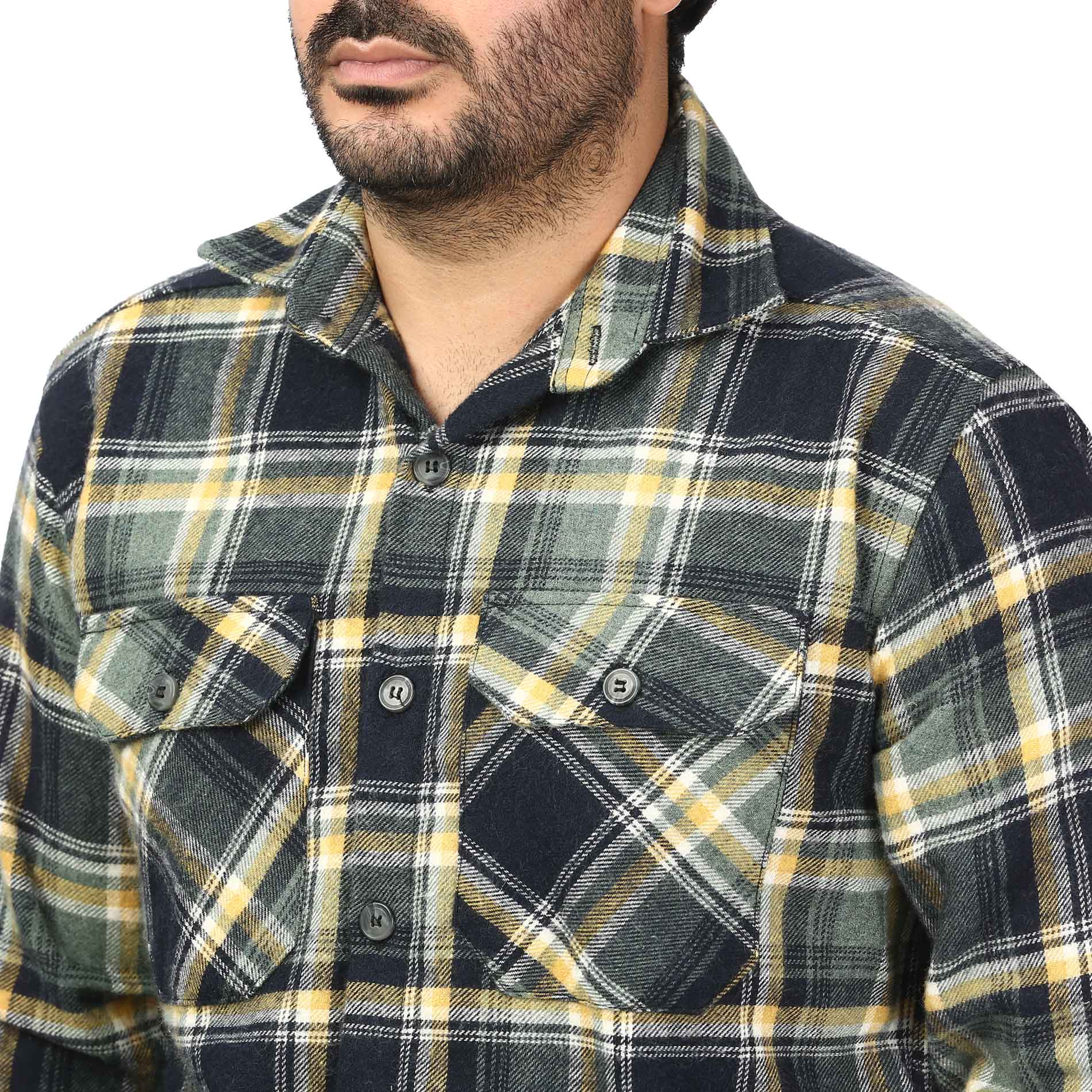 پیراهن پشمی ضخیم مردانه مدل 6203874