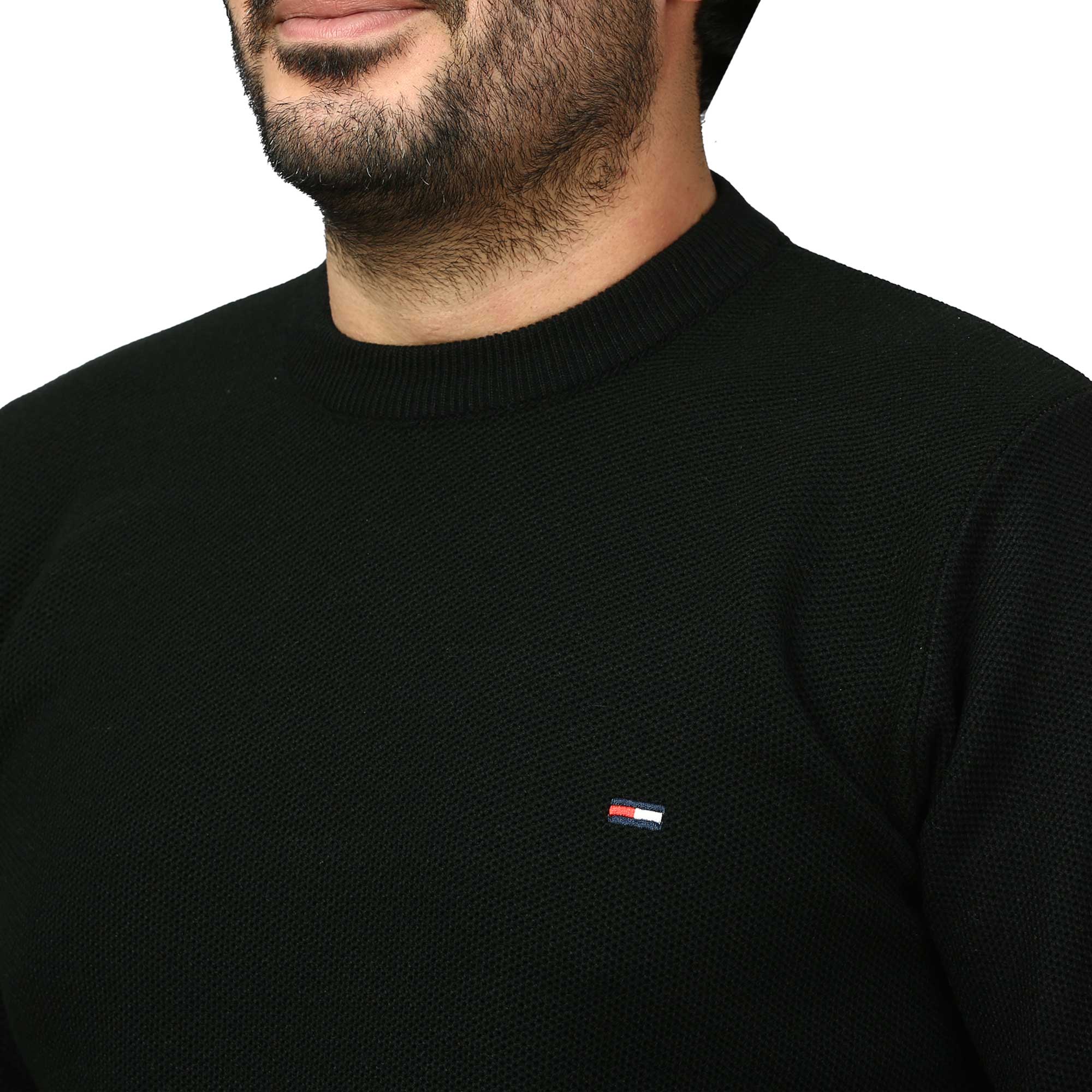 پلیور بافت فندقی مردانه مدل 659858