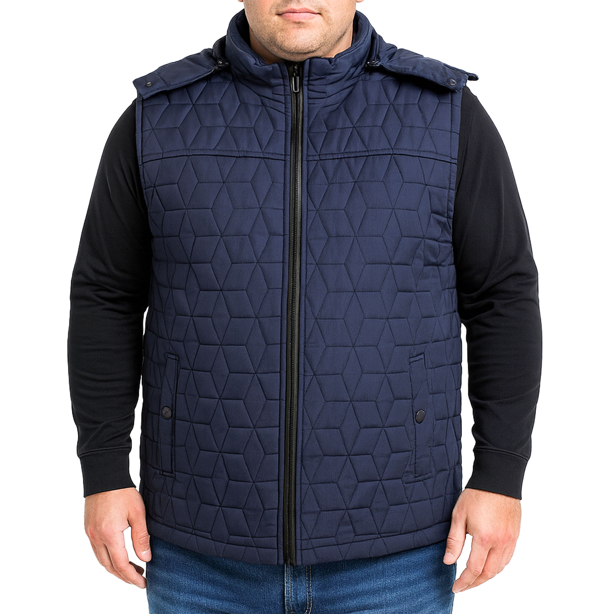 جلیقه پافر سایز بزرگ مردانه مدل 63873