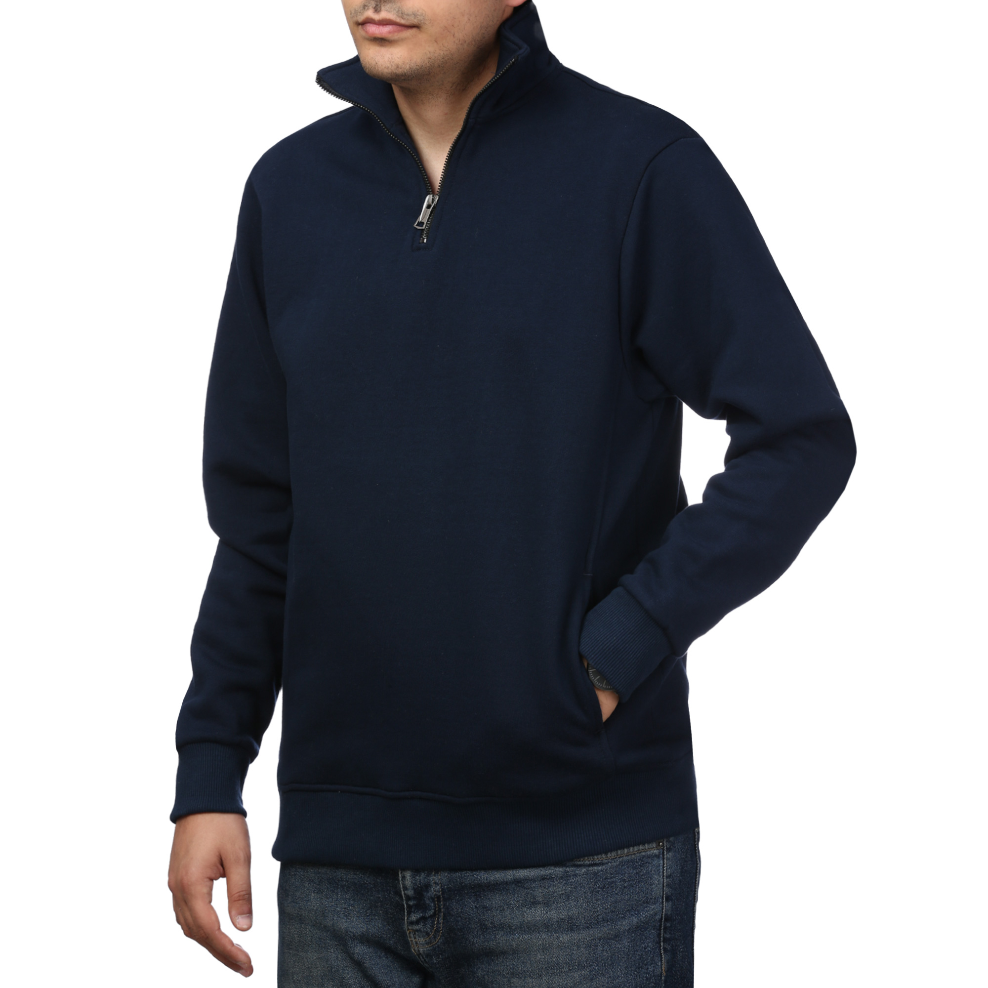 پلیور دورس نیم زیپ مردانه آرشید مدل 519655