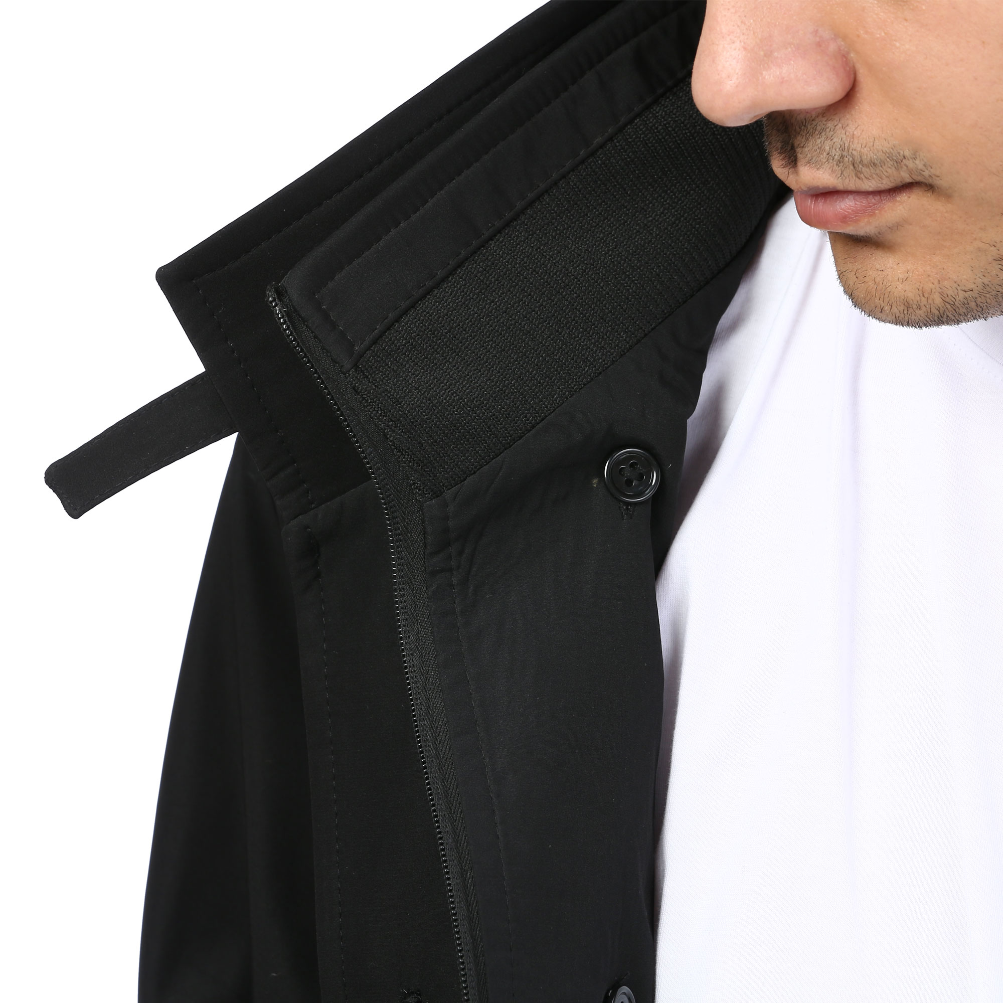 بارانی بلند جلیقه دار مردانه مدل 65761