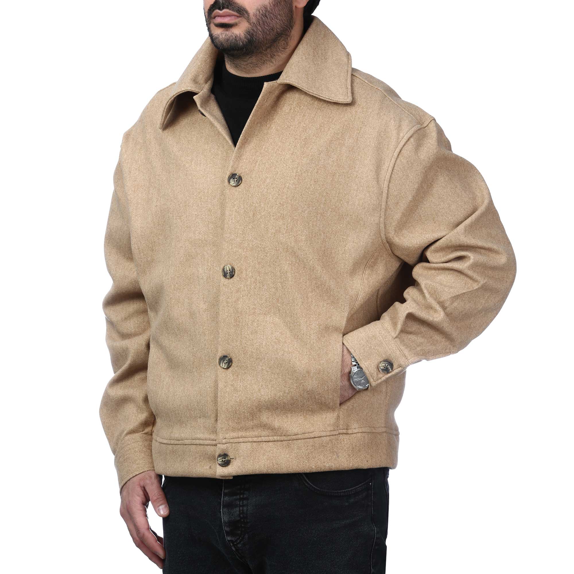 کت فوتر باکسی مردانه مدل 62664