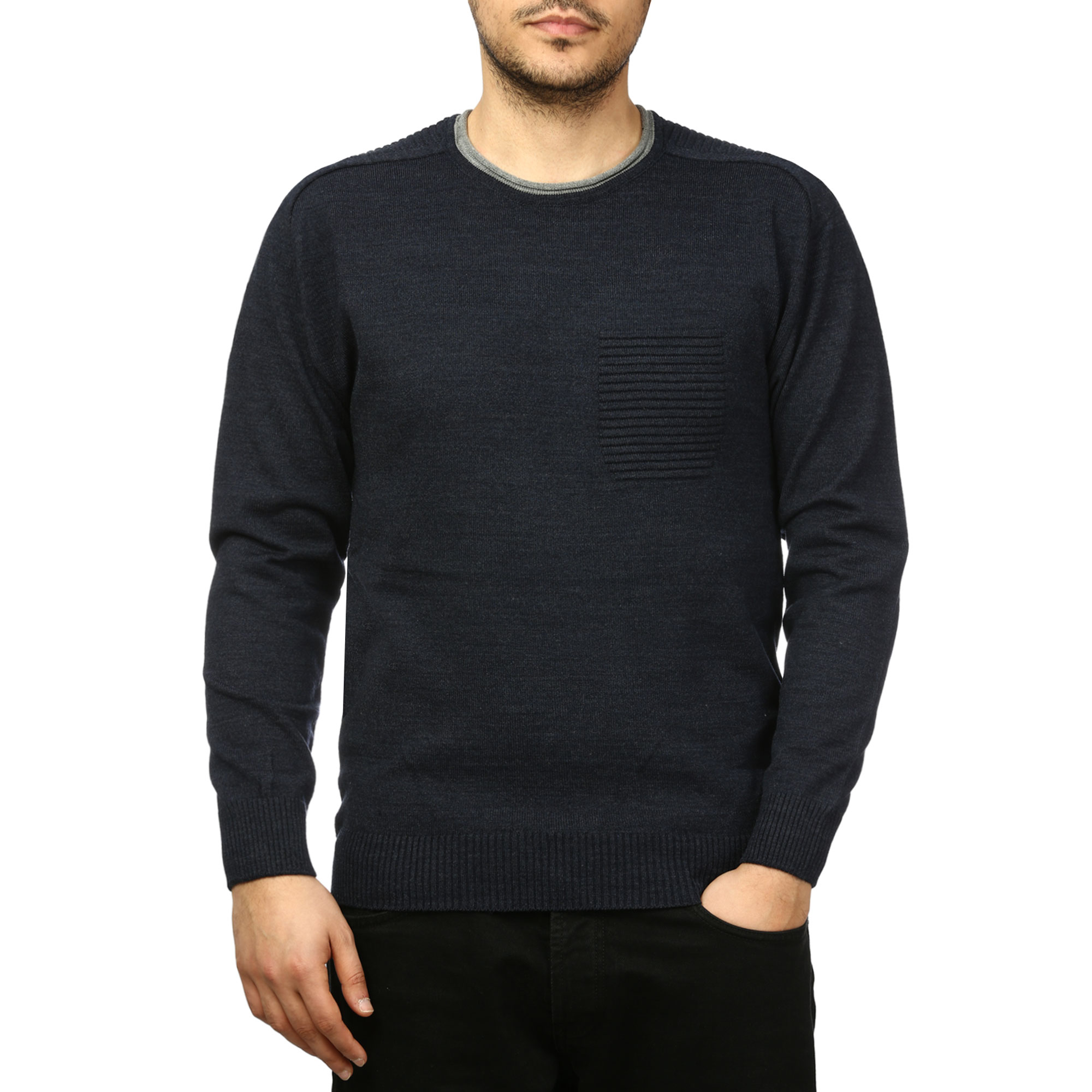 پلیور بافت مردانه ماراتن مدل 1759856