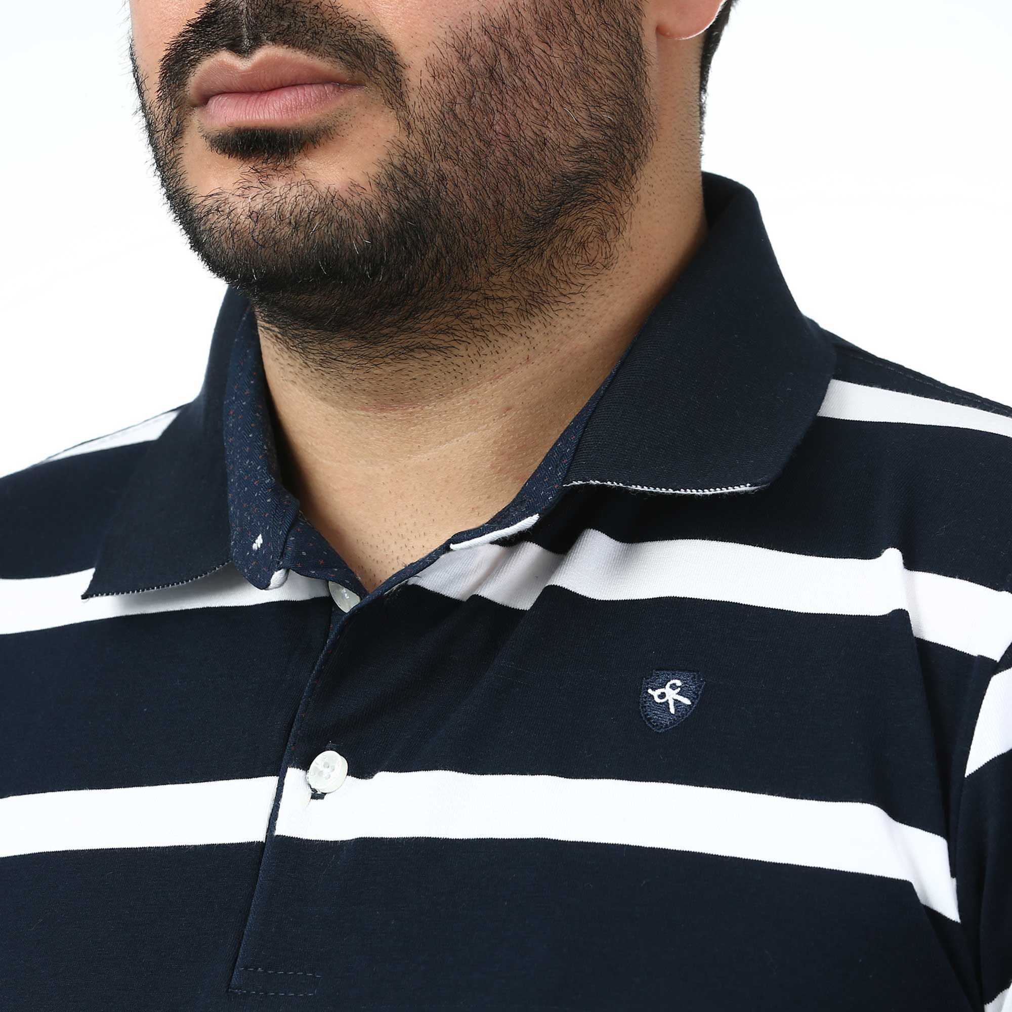 پولوشرت آستین کوتاه رینگر مردانه سیزر مدل 1541166