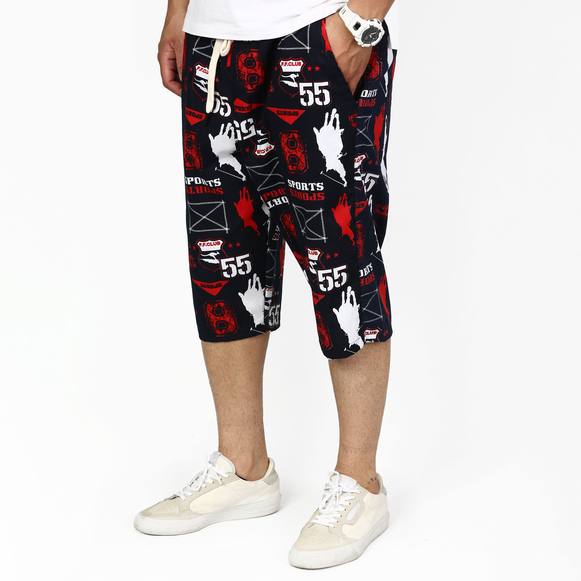 شلوارک طرح دار مردانه تن کوک مدل 171263