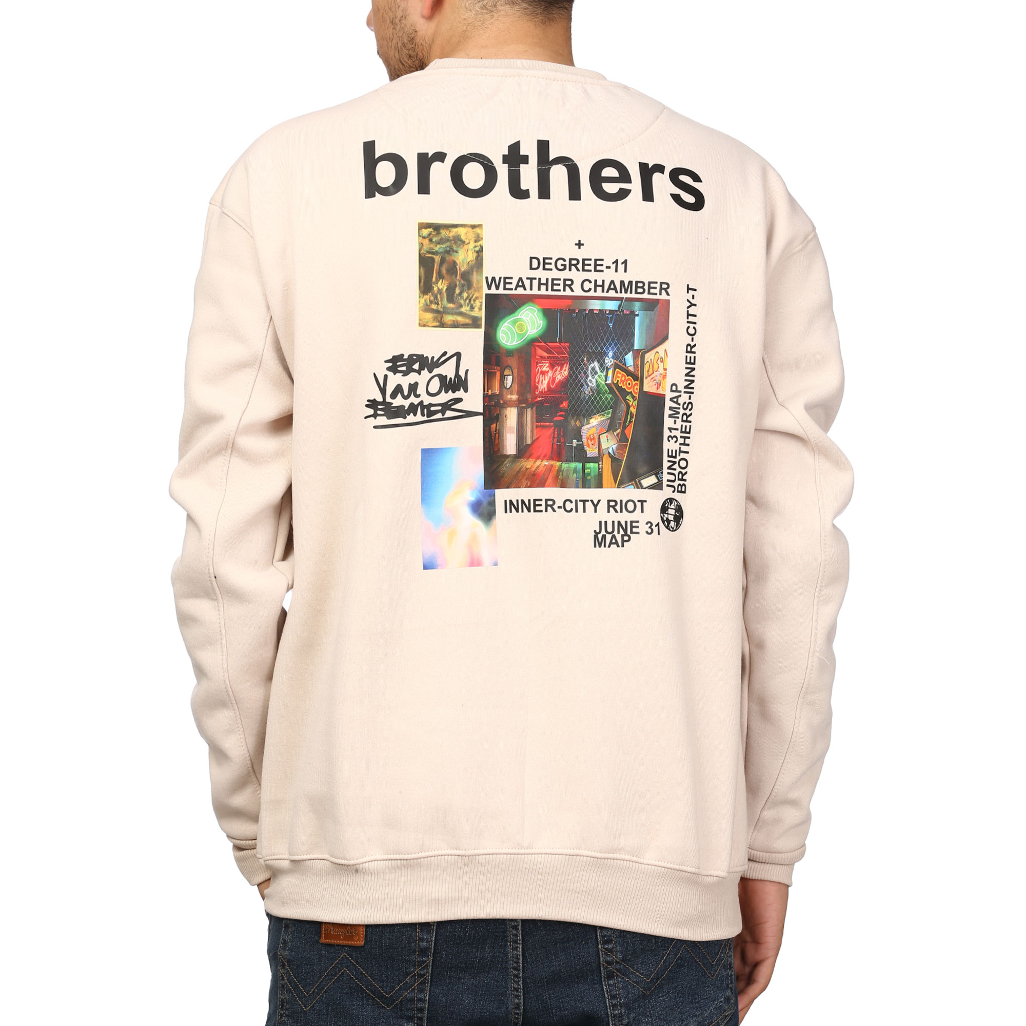 پلیور دورس چاپی مردانه مدل 6596710