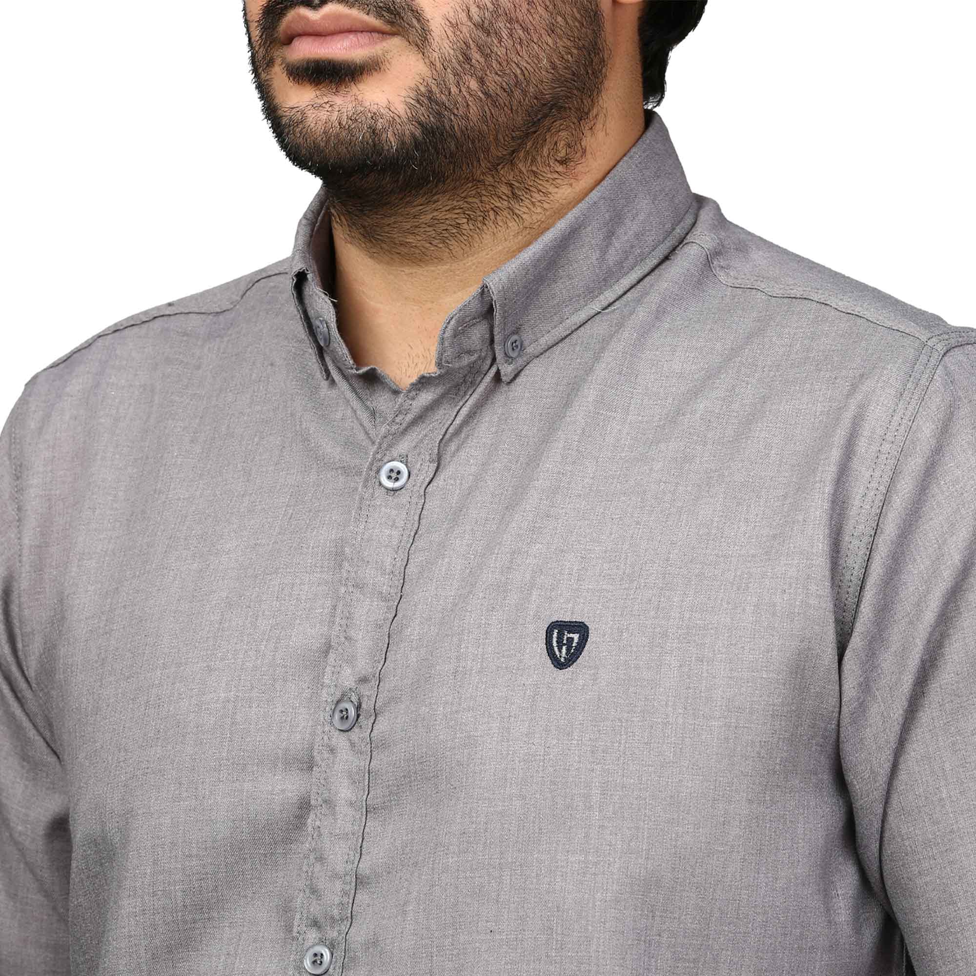 پیراهن آستین بلند ساده مردانه مدل 61029151