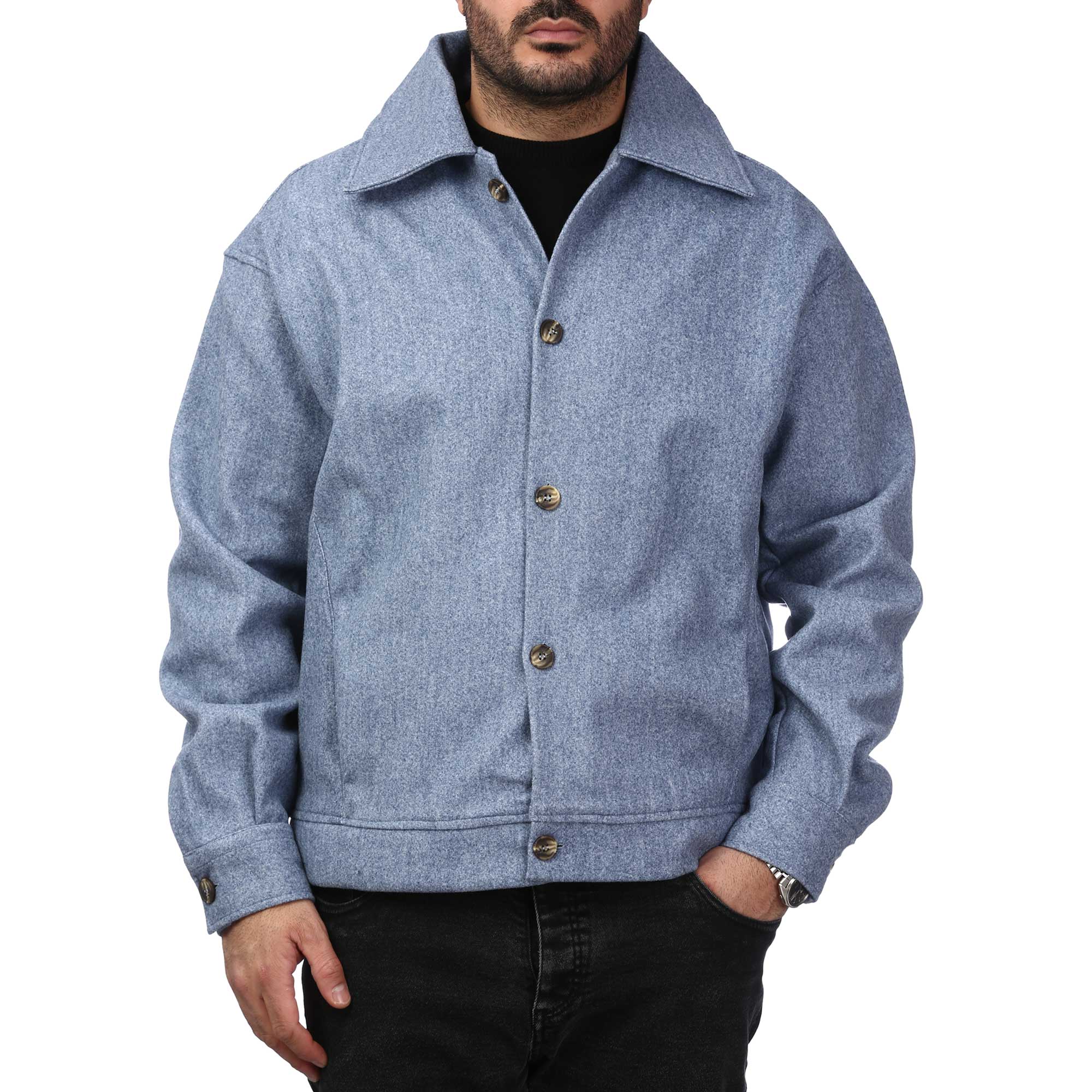 کت فوتر باکسی مردانه مدل 62663