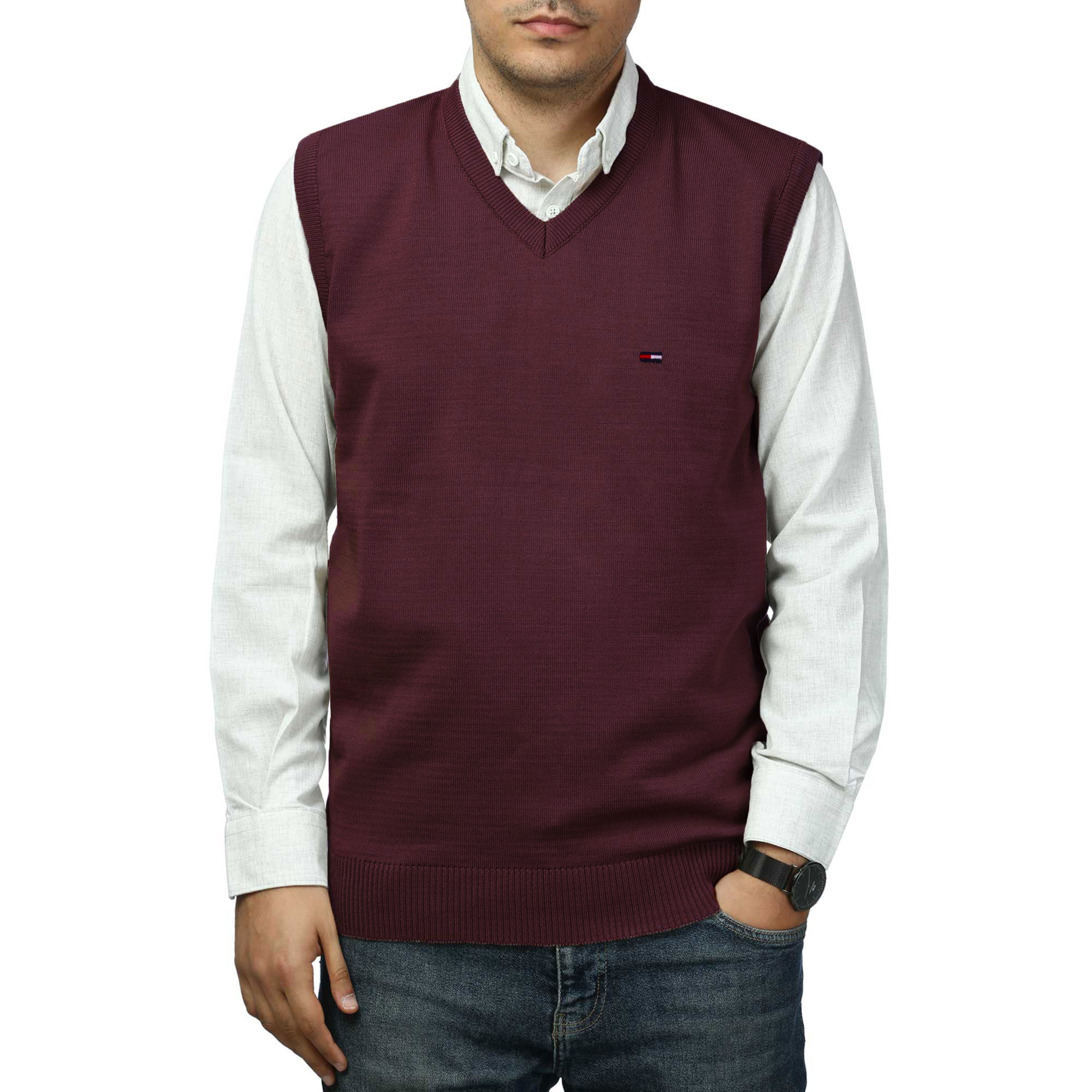 پلیور بافت ژیله مردانه مدل 66915510