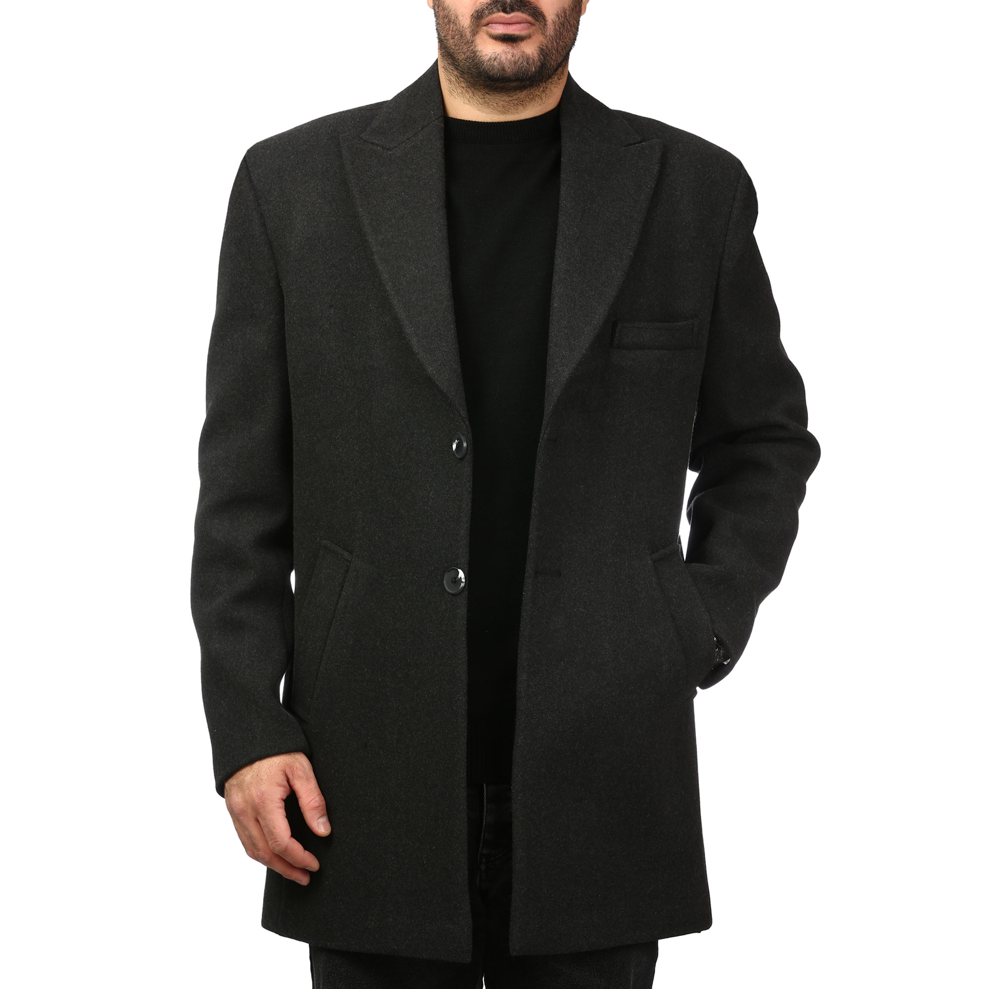 پالتو فوتر کوتاه مردانه مدل 61663