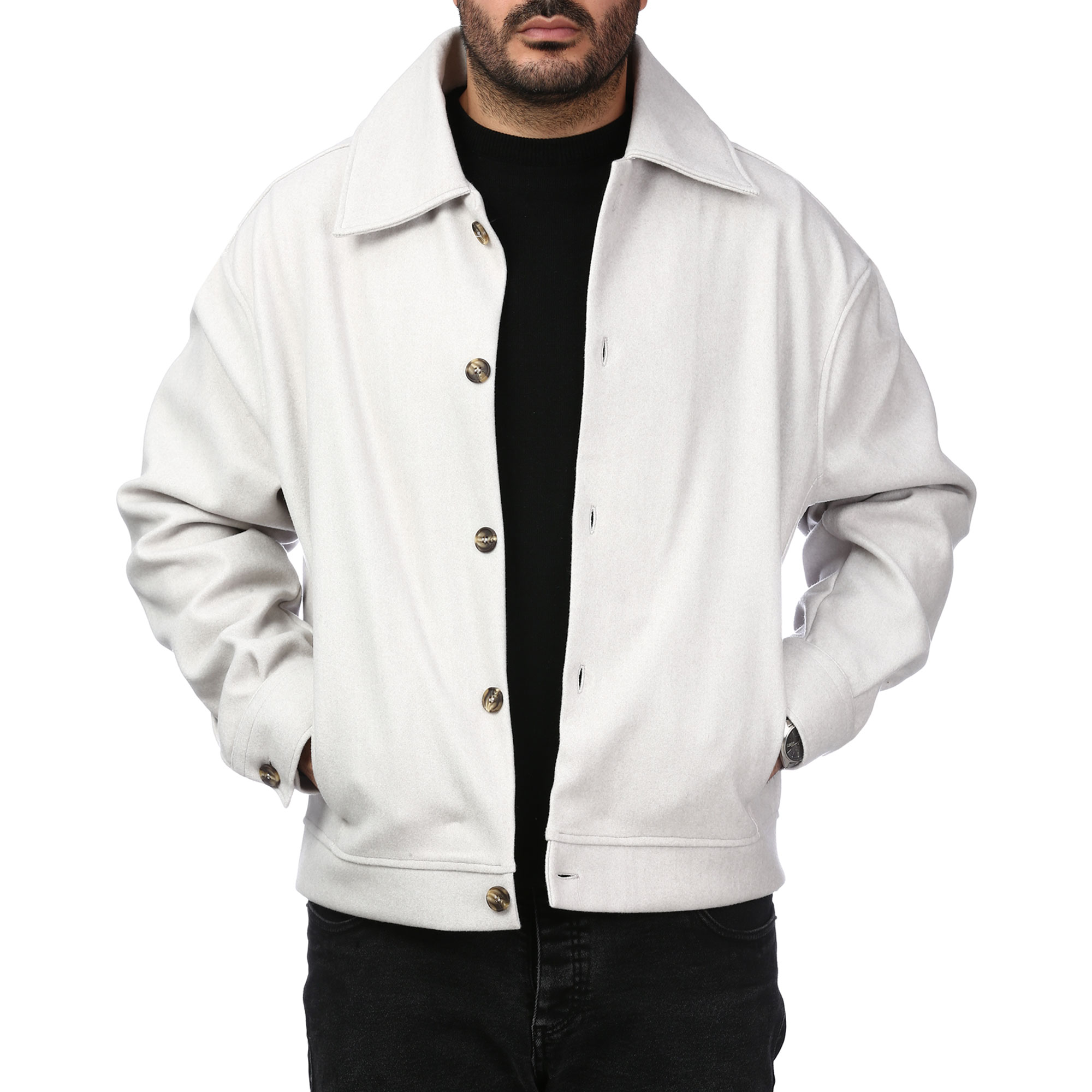 کت فوتر باکسی مردانه مدل 62662