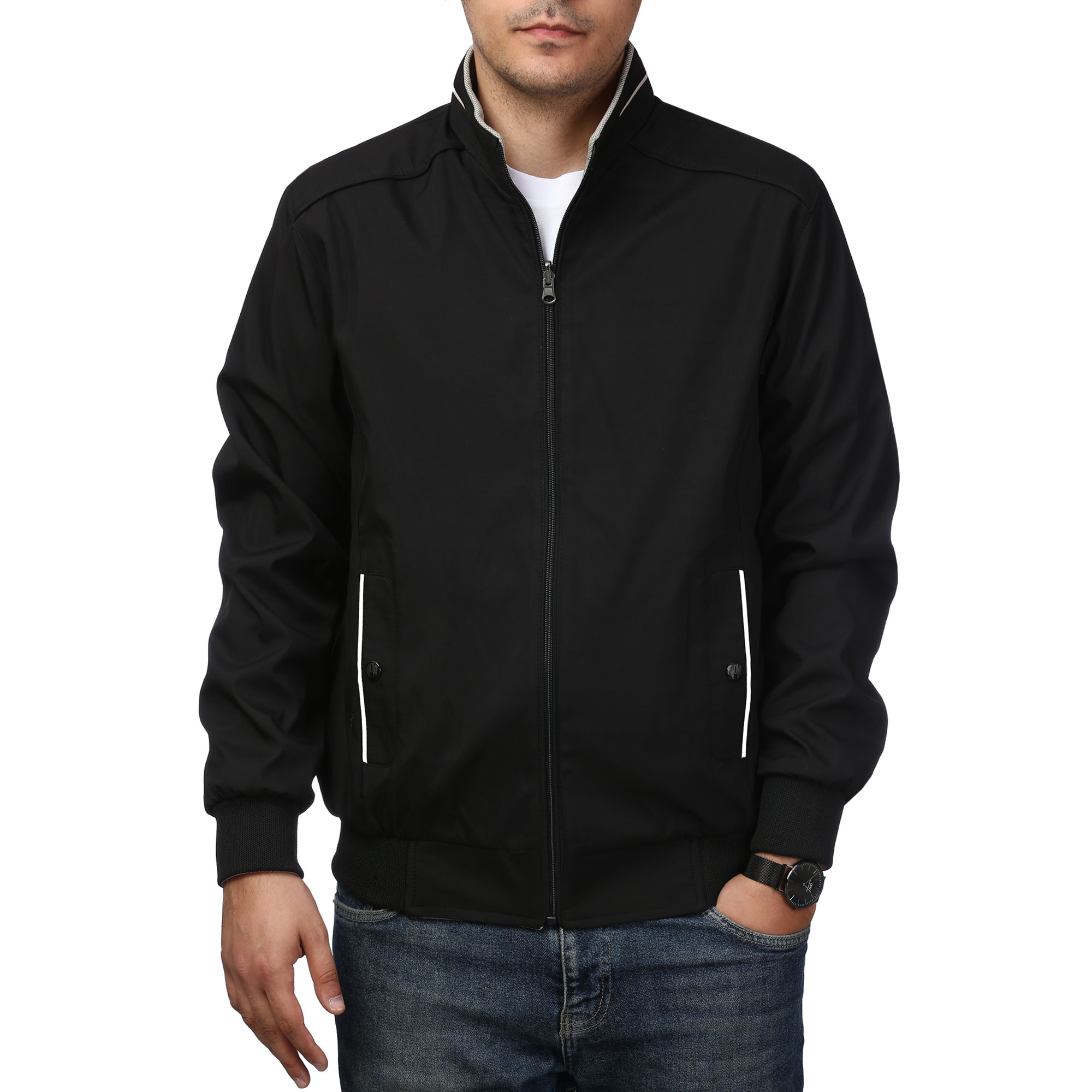 کاپشن دو رو شمعی مردانه مدل 603629