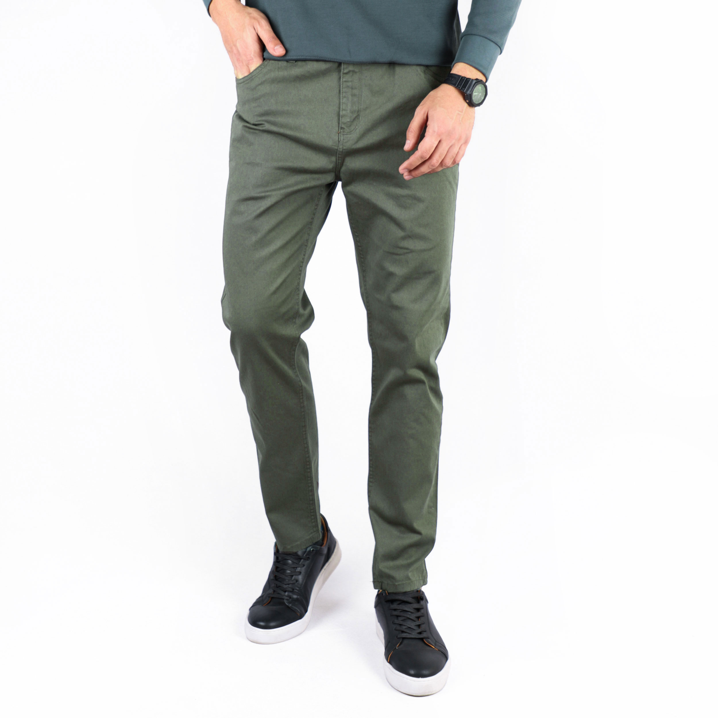 شلوار کتان راسته مردانه مدل 667915