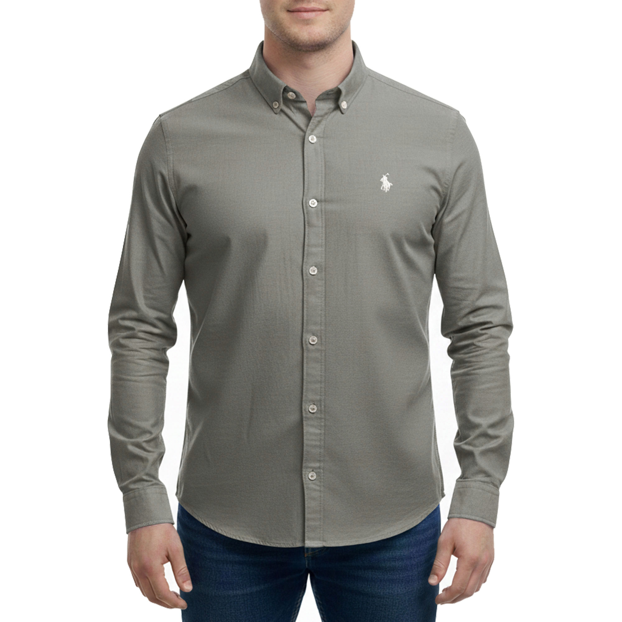 پیراهن آستین بلند ساده مردانه مدل 61029143