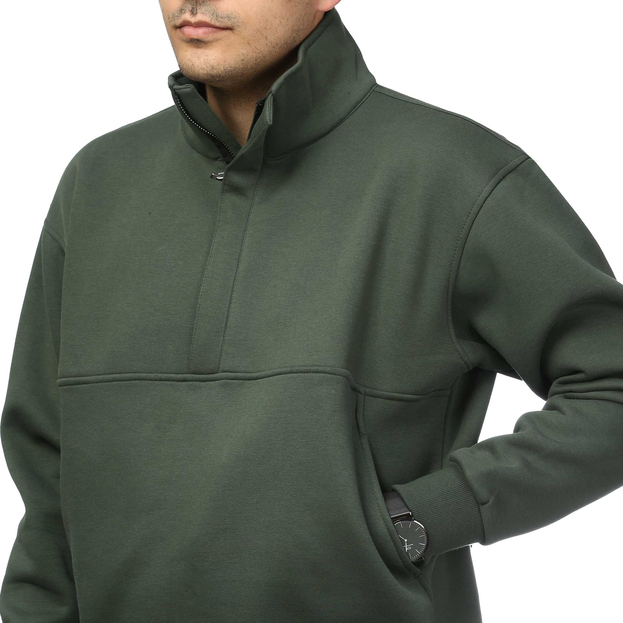 پلیور دورس نیم زیپ مردانه آرشید مدل 5196512