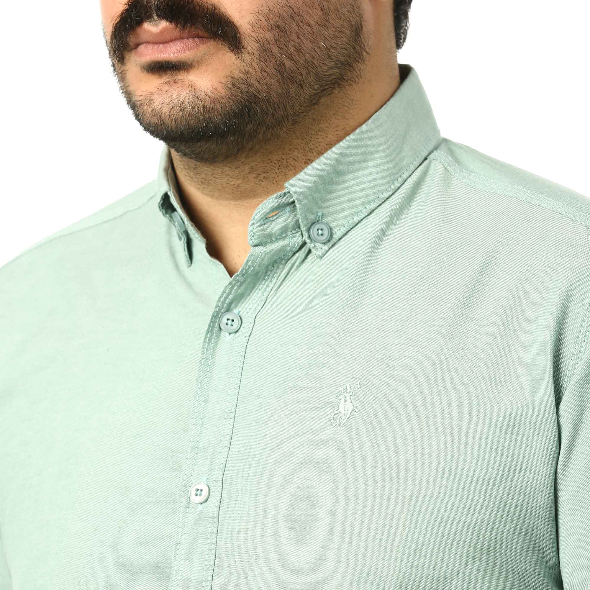 پیراهن آستین بلند ساده مردانه مدل 61029122