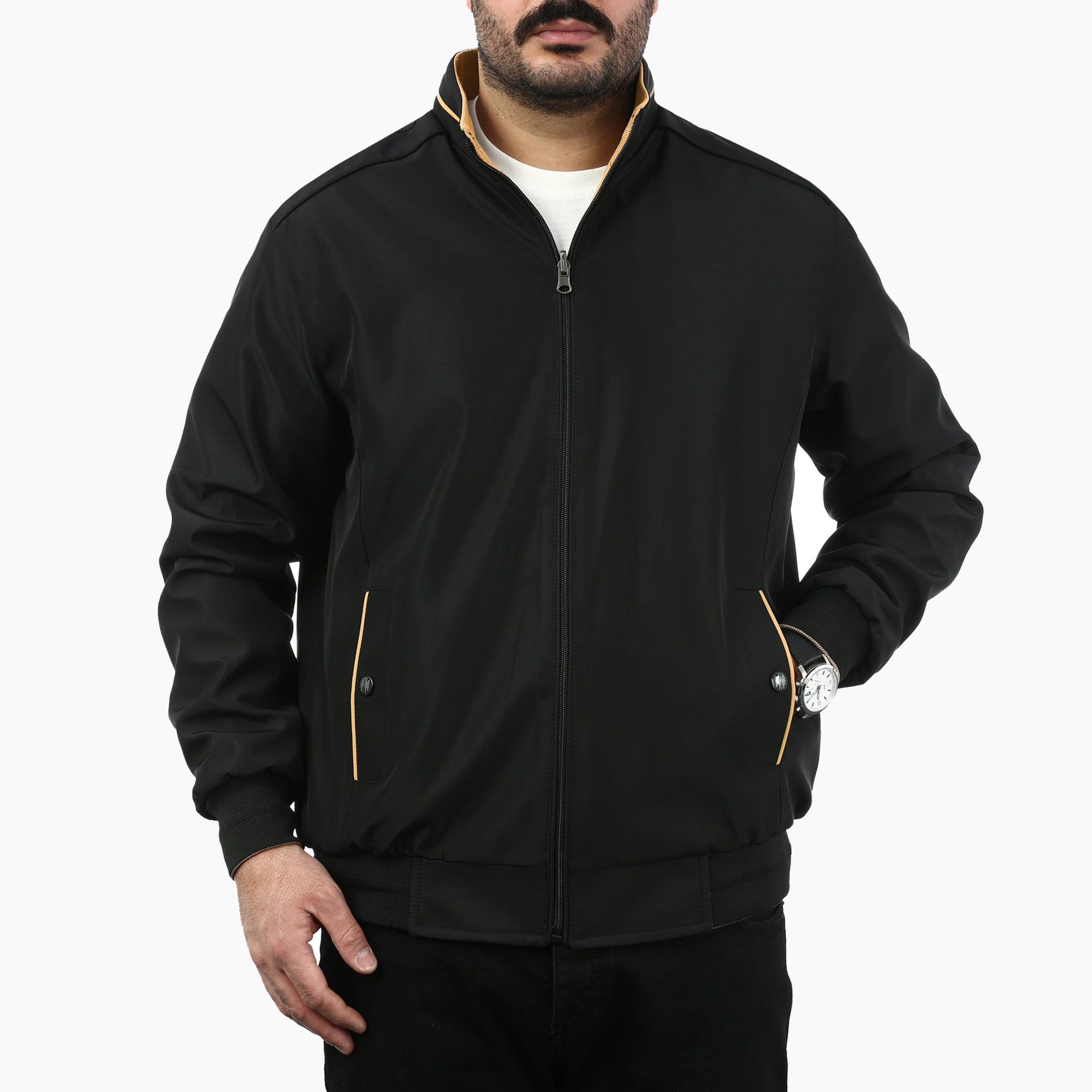 کاپشن دو رو سانتانا مردانه مدل 603632