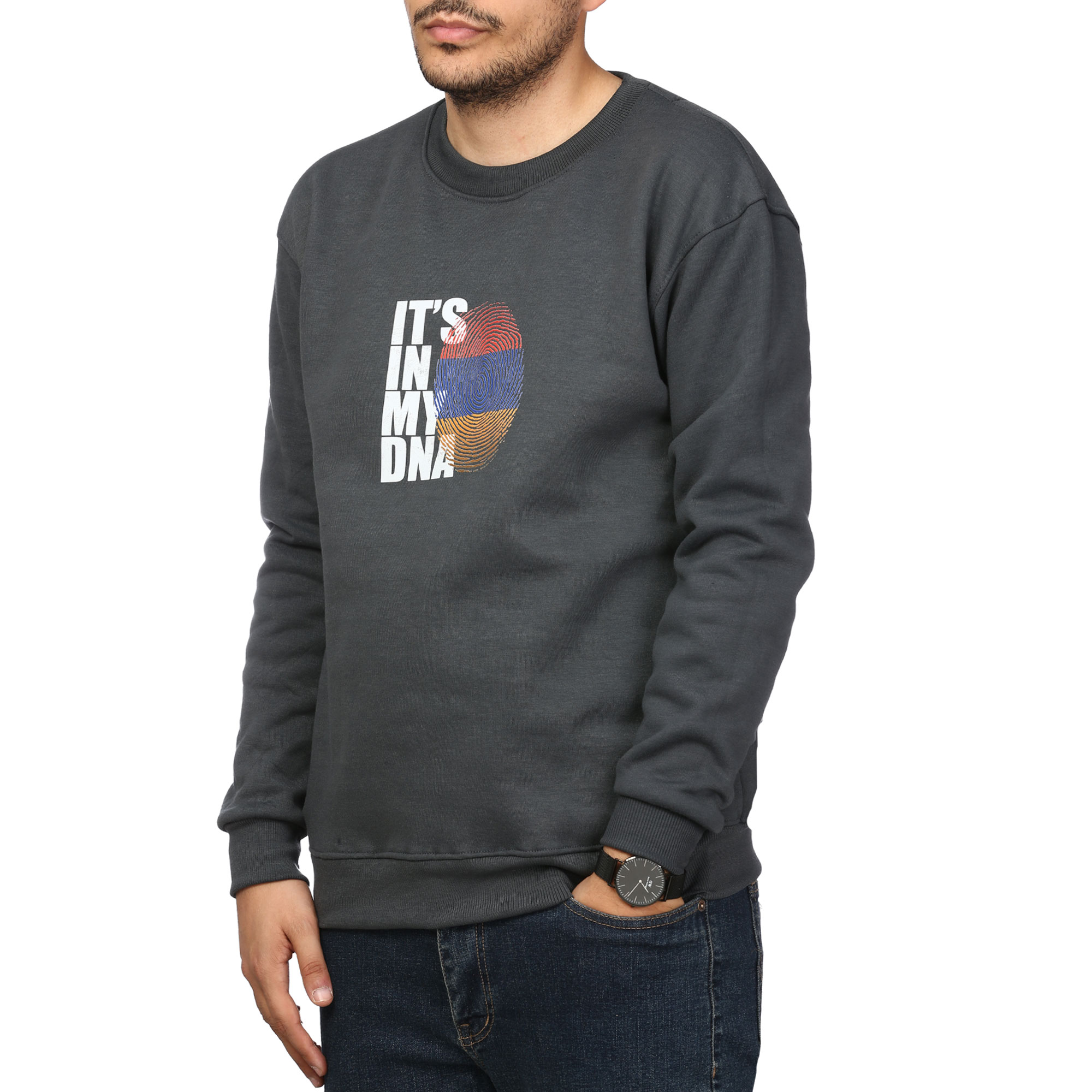 پلیور دورس چاپی مردانه مدل 659671