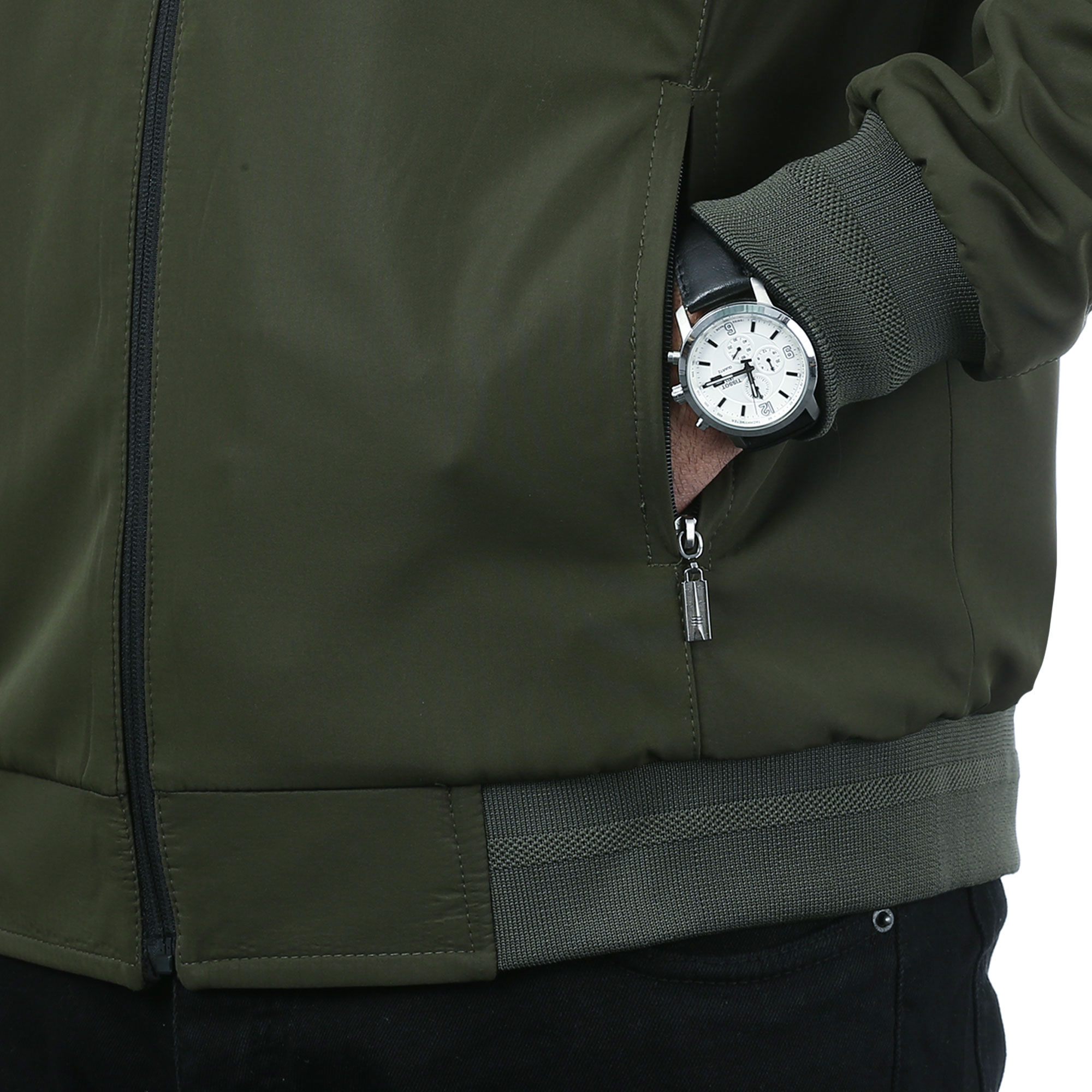 کاپشن دو رو سانتانا مردانه مدل 603630