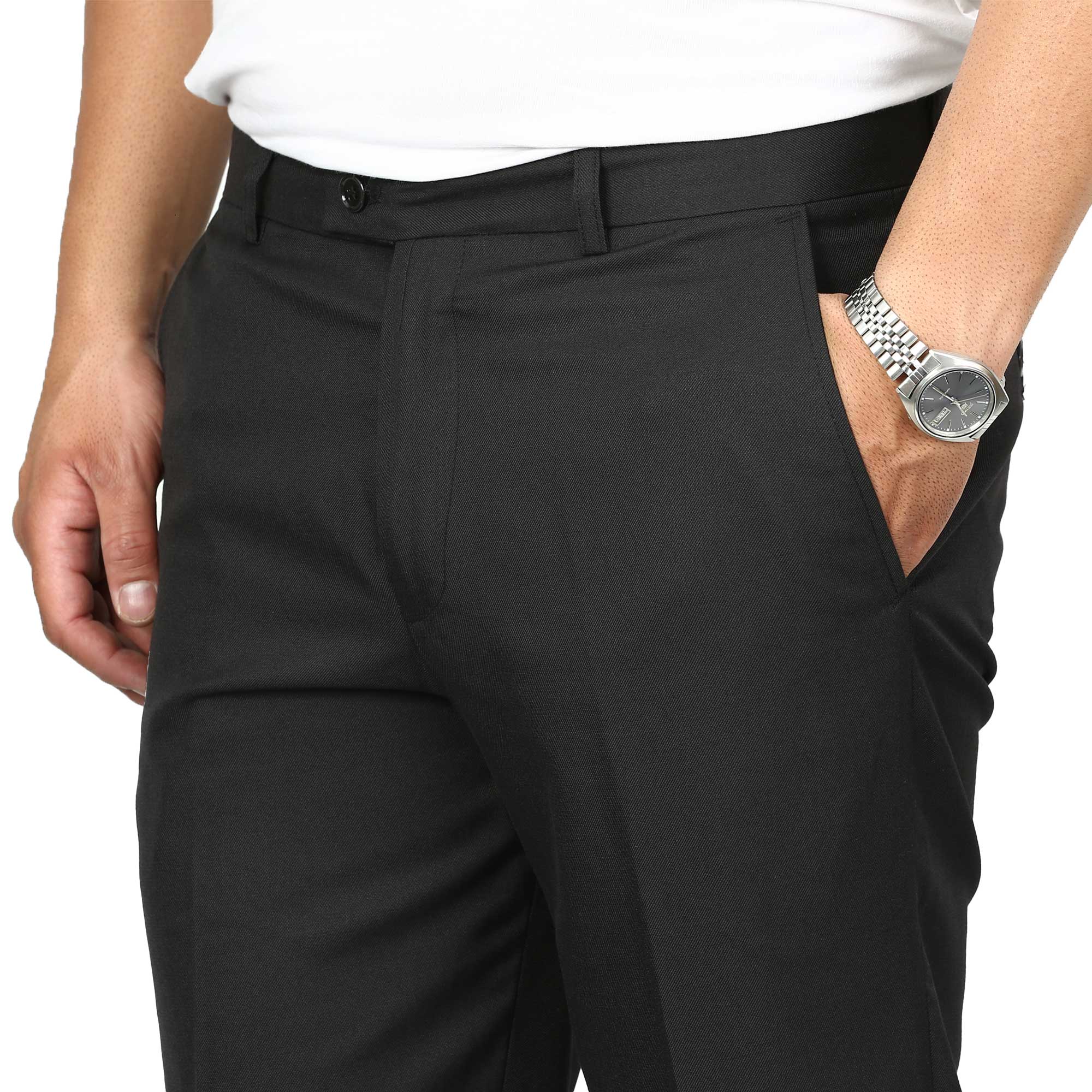 شلوار پارچه‌ای راسته مردانه آریا مدل 3761794