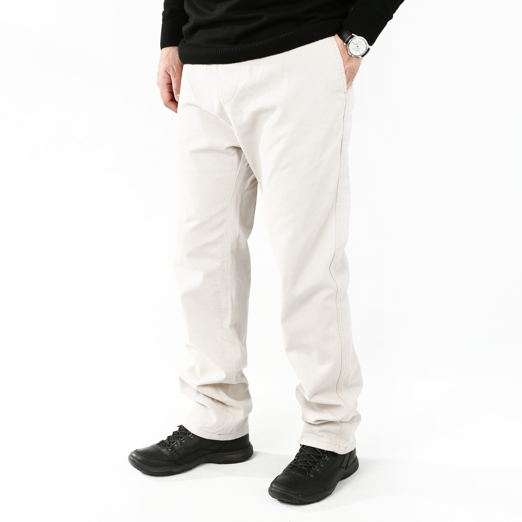 شلوار اسلش کتان دمپا ساده مردانه مدل 647911