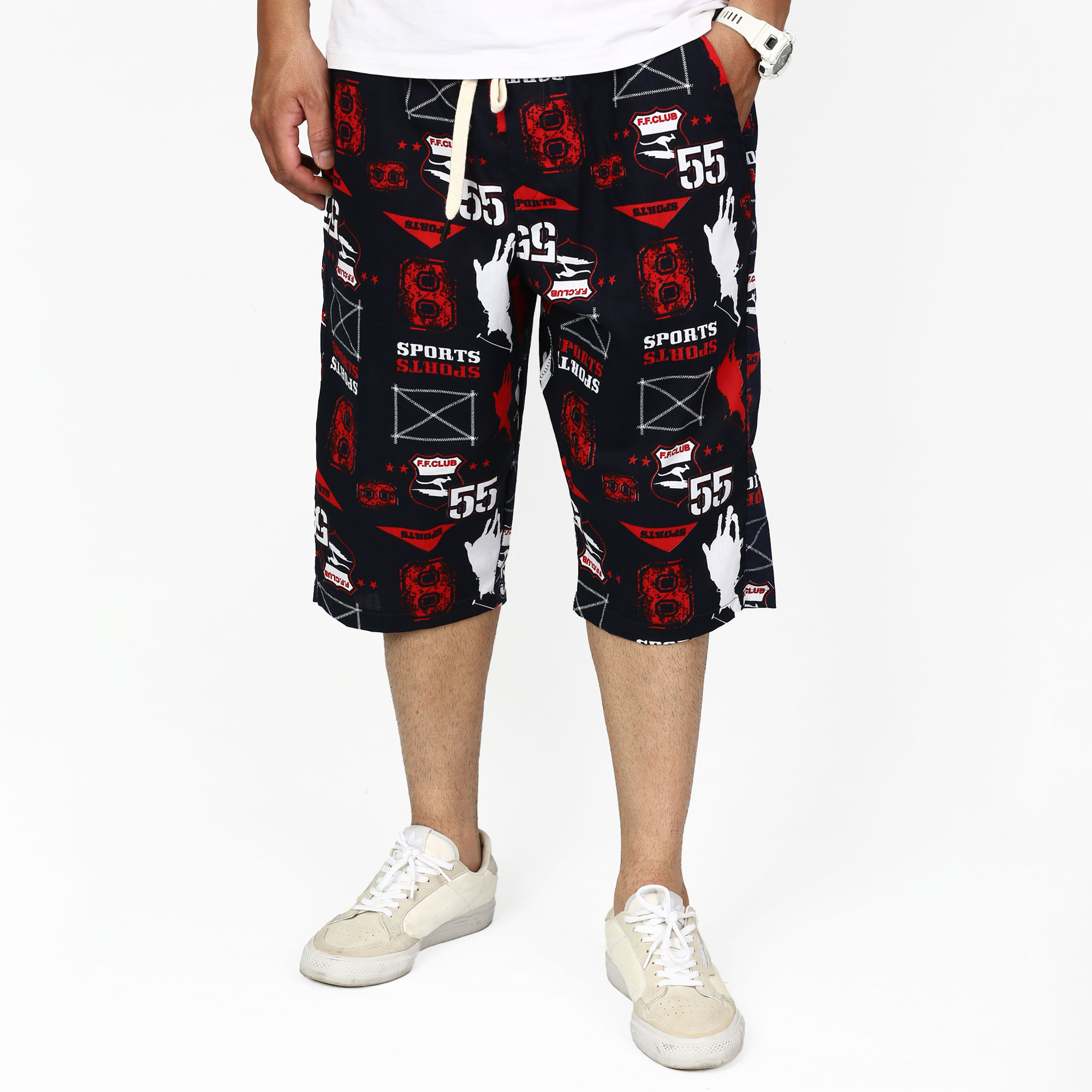 شلوارک طرح دار مردانه تن کوک مدل 171263